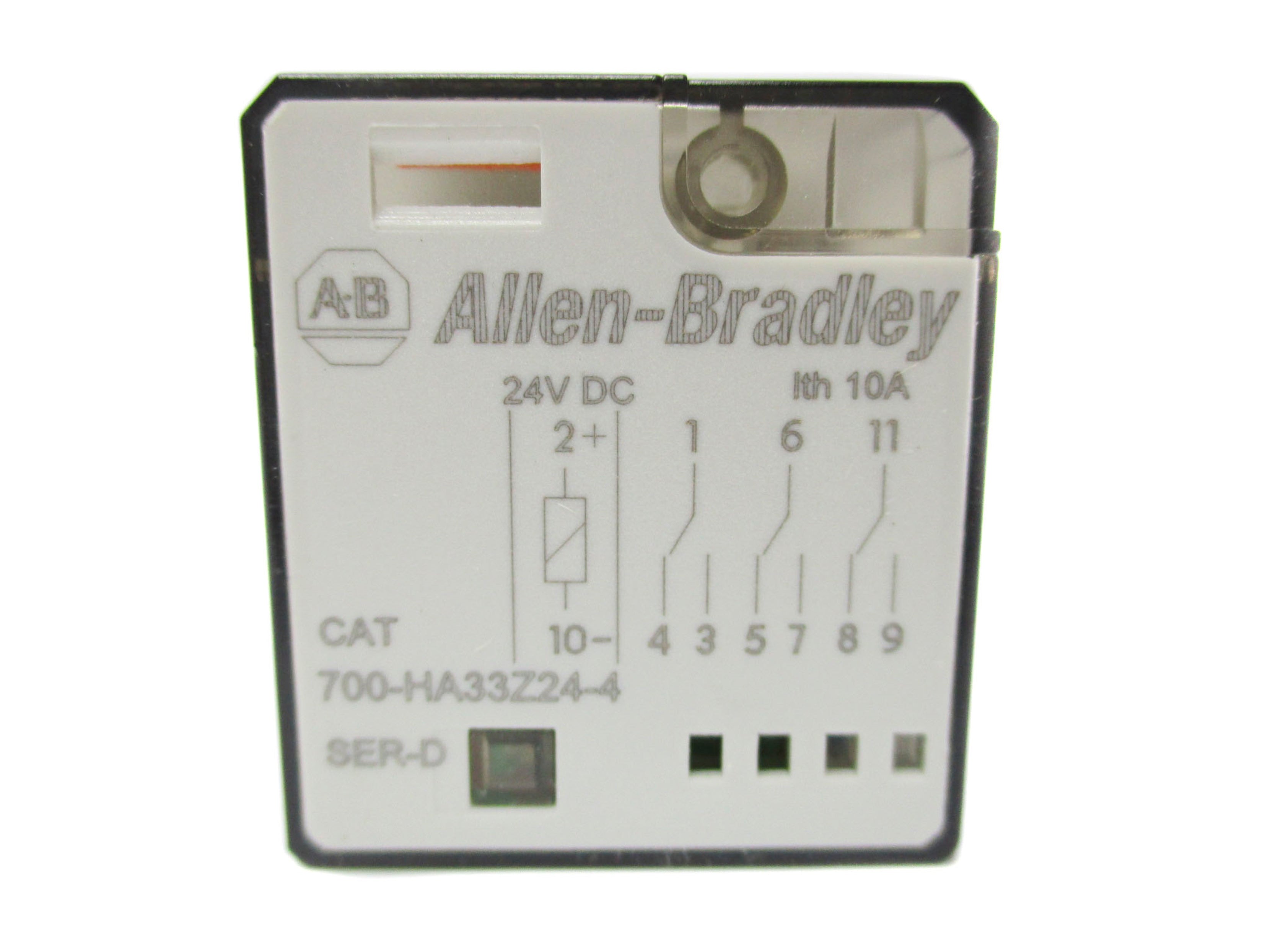 ALLEN BRADLEY 700-HA33Z24-4 SER. D 24V (WH) NSMP