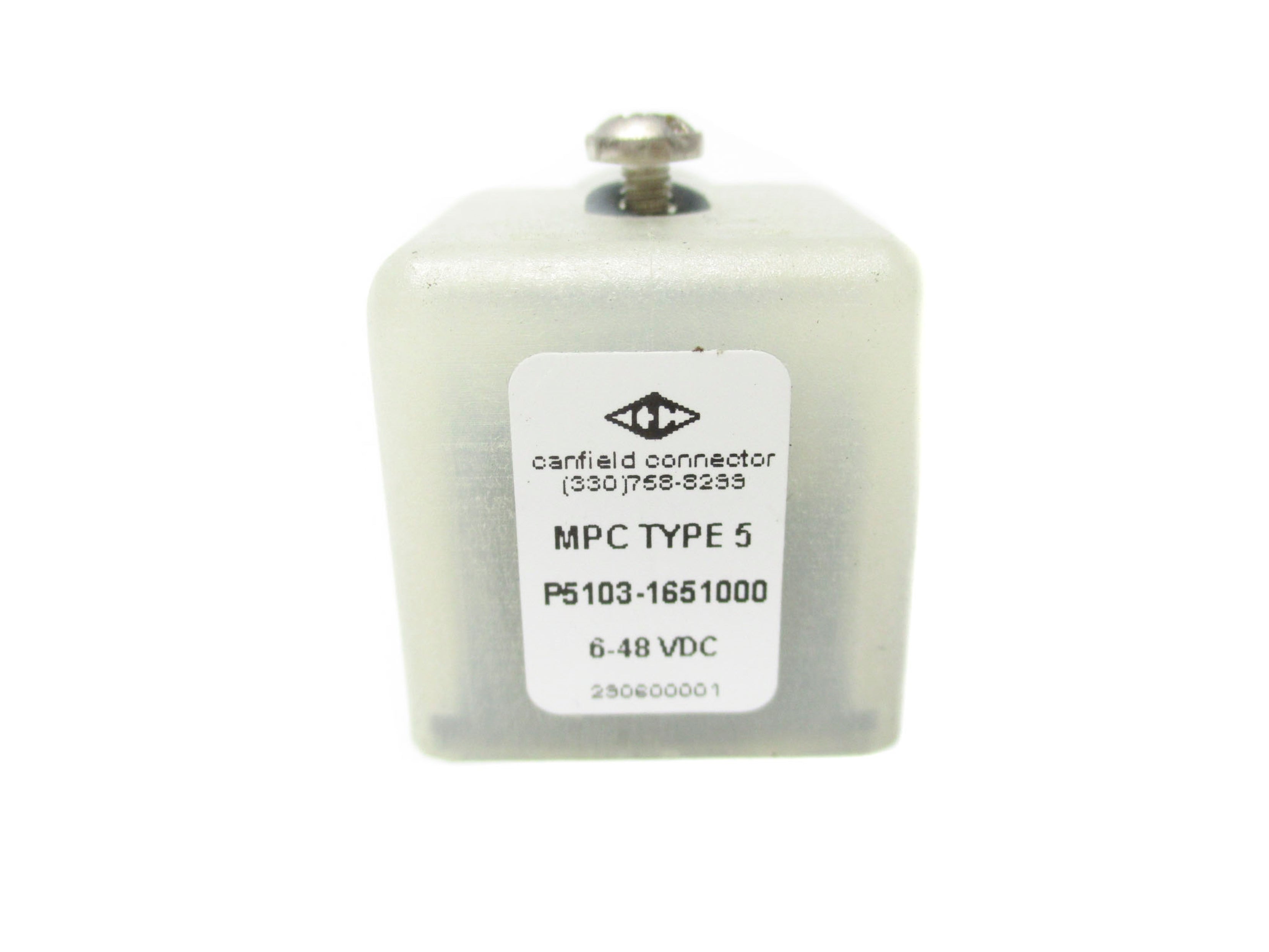 CANFIELD CONNECTOR P5103-1651000 WHITE NSNP