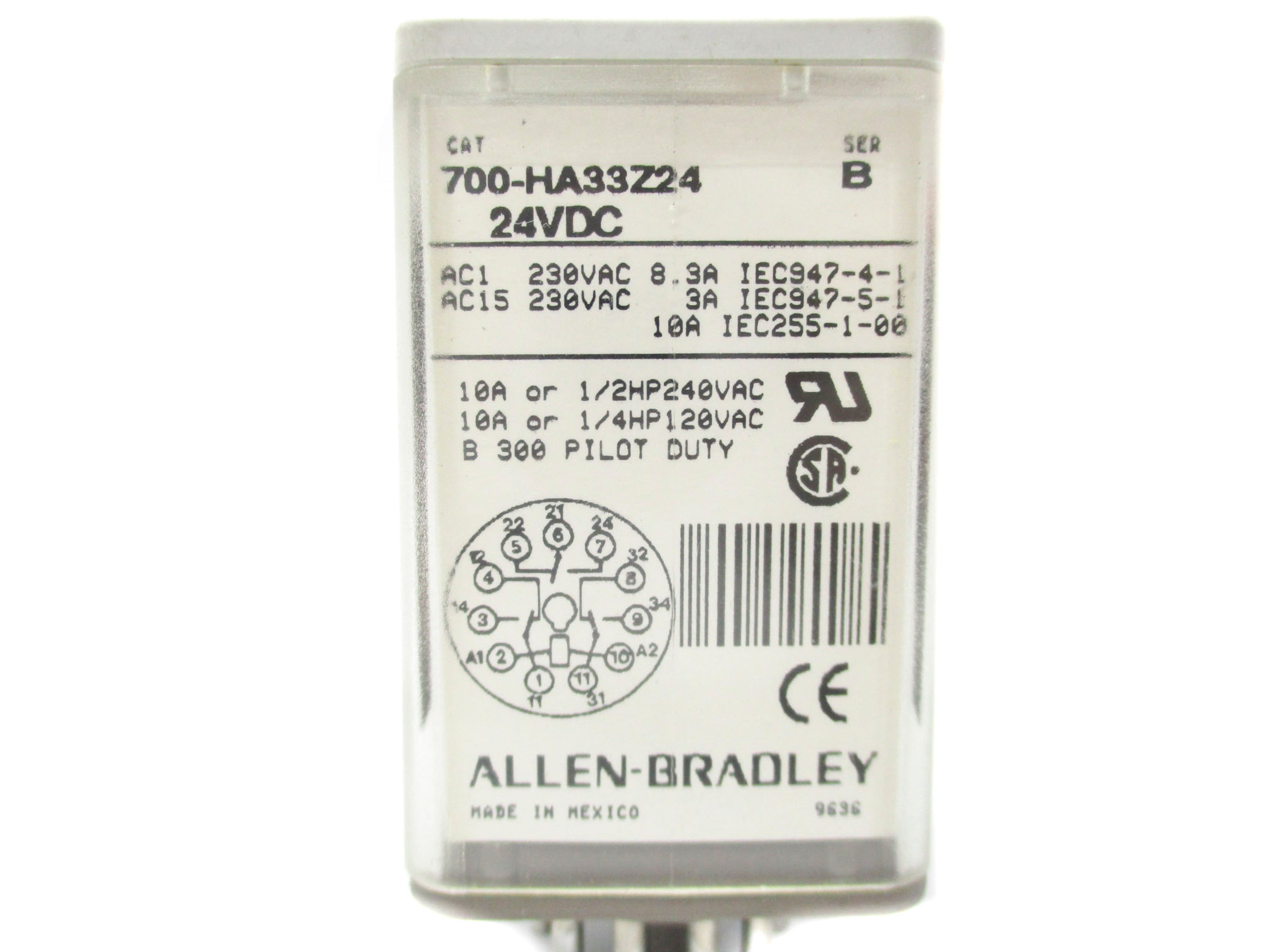 INDUSTRIAL SPARE PART 700-HA33Z24 SER. B 24V UNMP