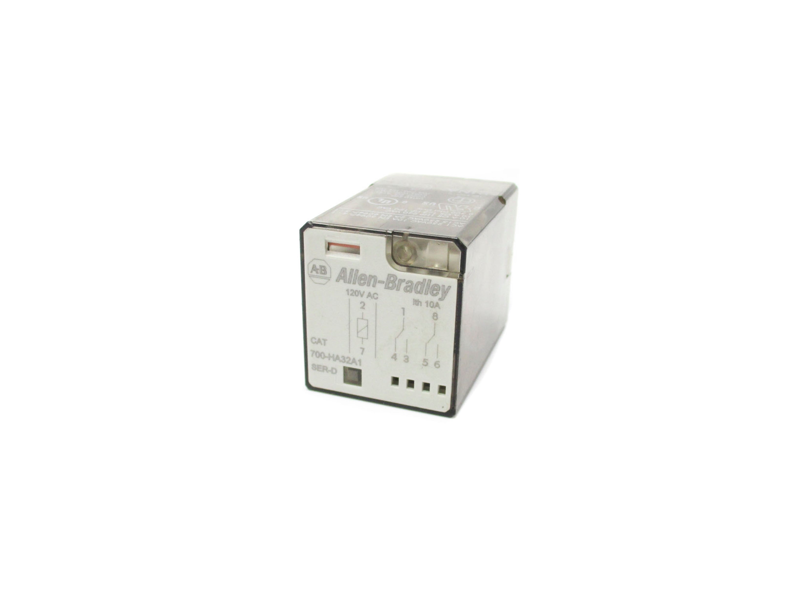 ALLEN BRADLEY 700-HA32A1 SER. D 120V UNMP