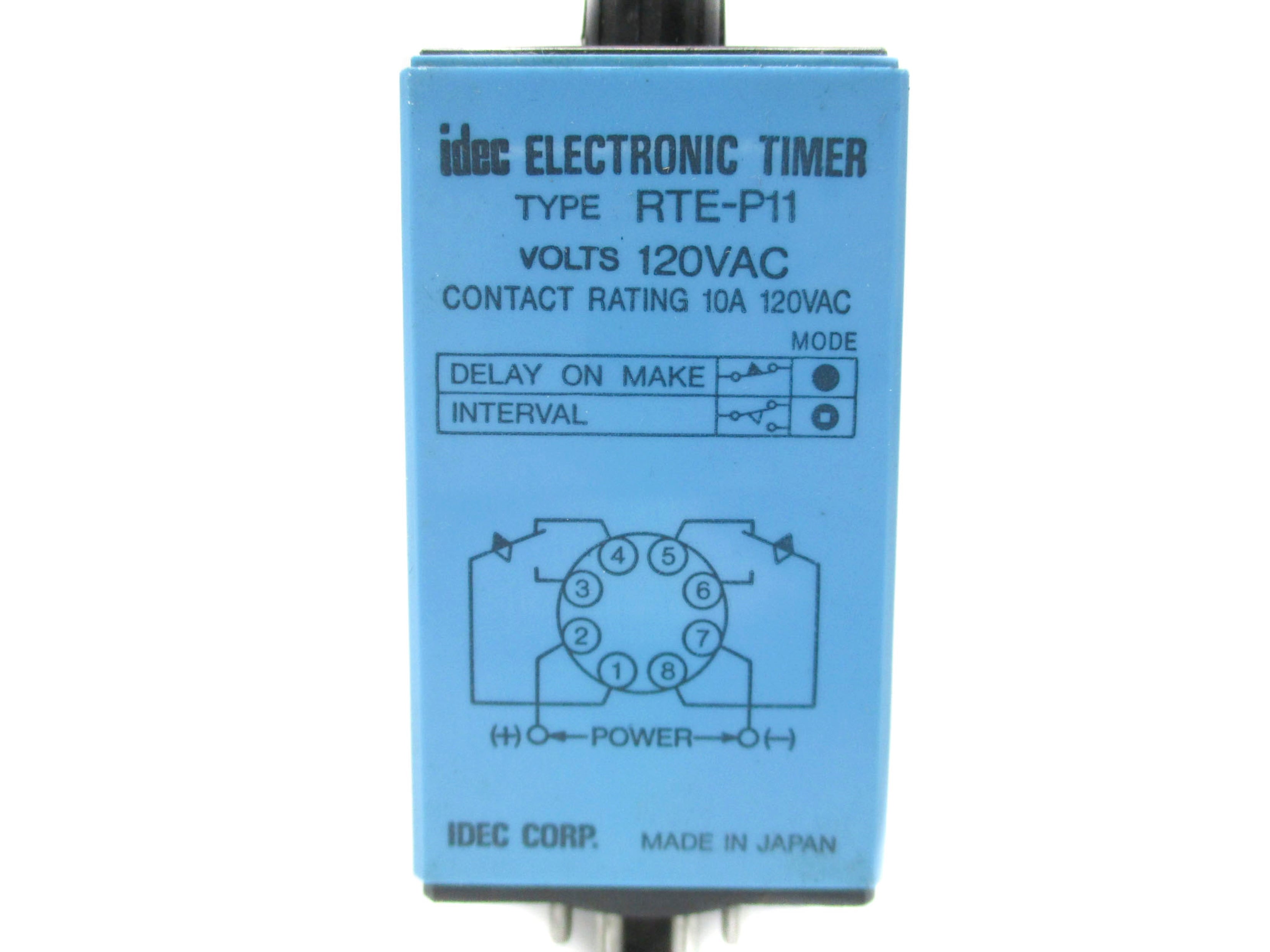 IDEC RTE-P11 120V UNMP