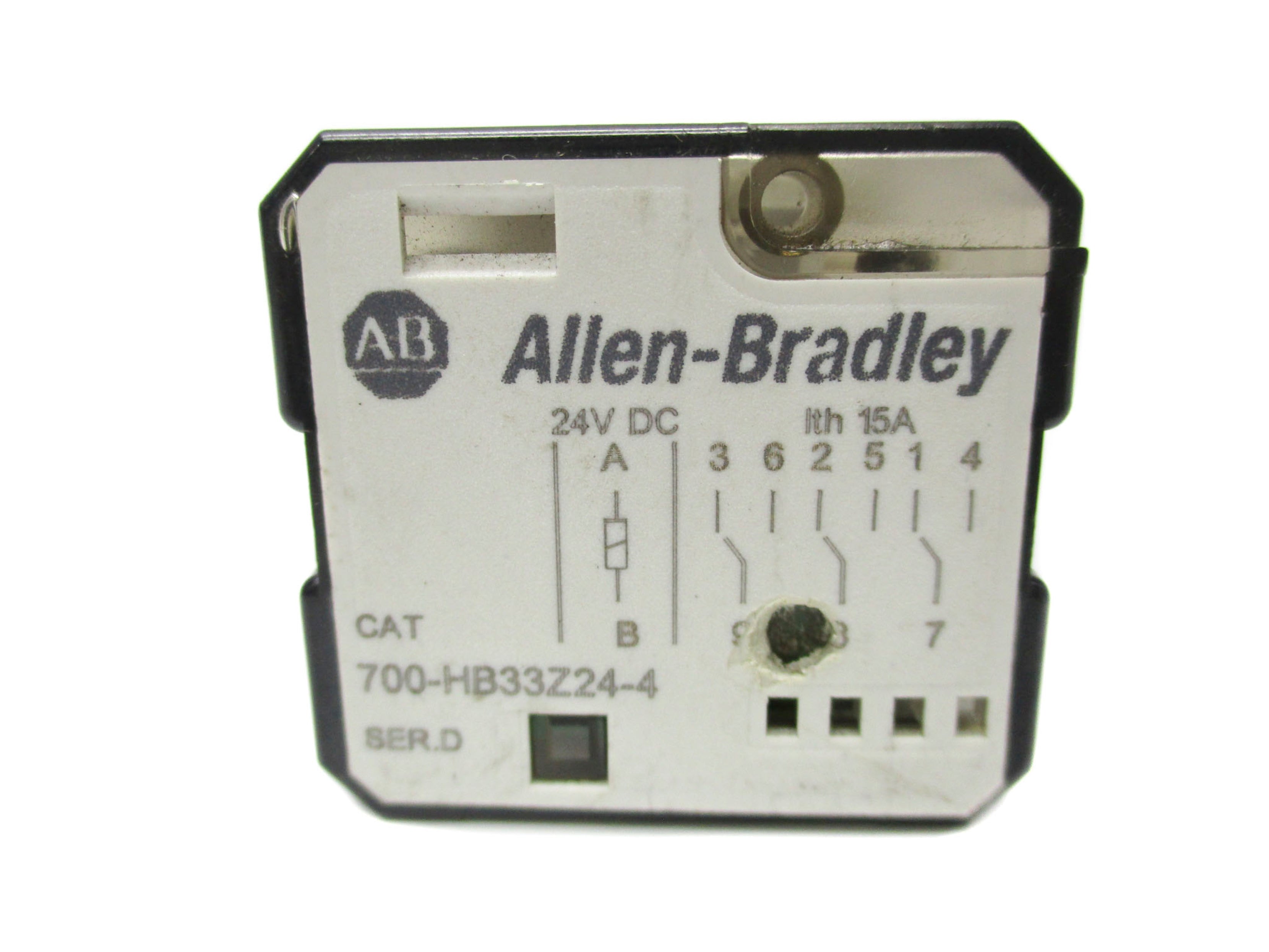 ALLEN BRADLEY 700-HB33Z24-4 SER. D 24V UNMP