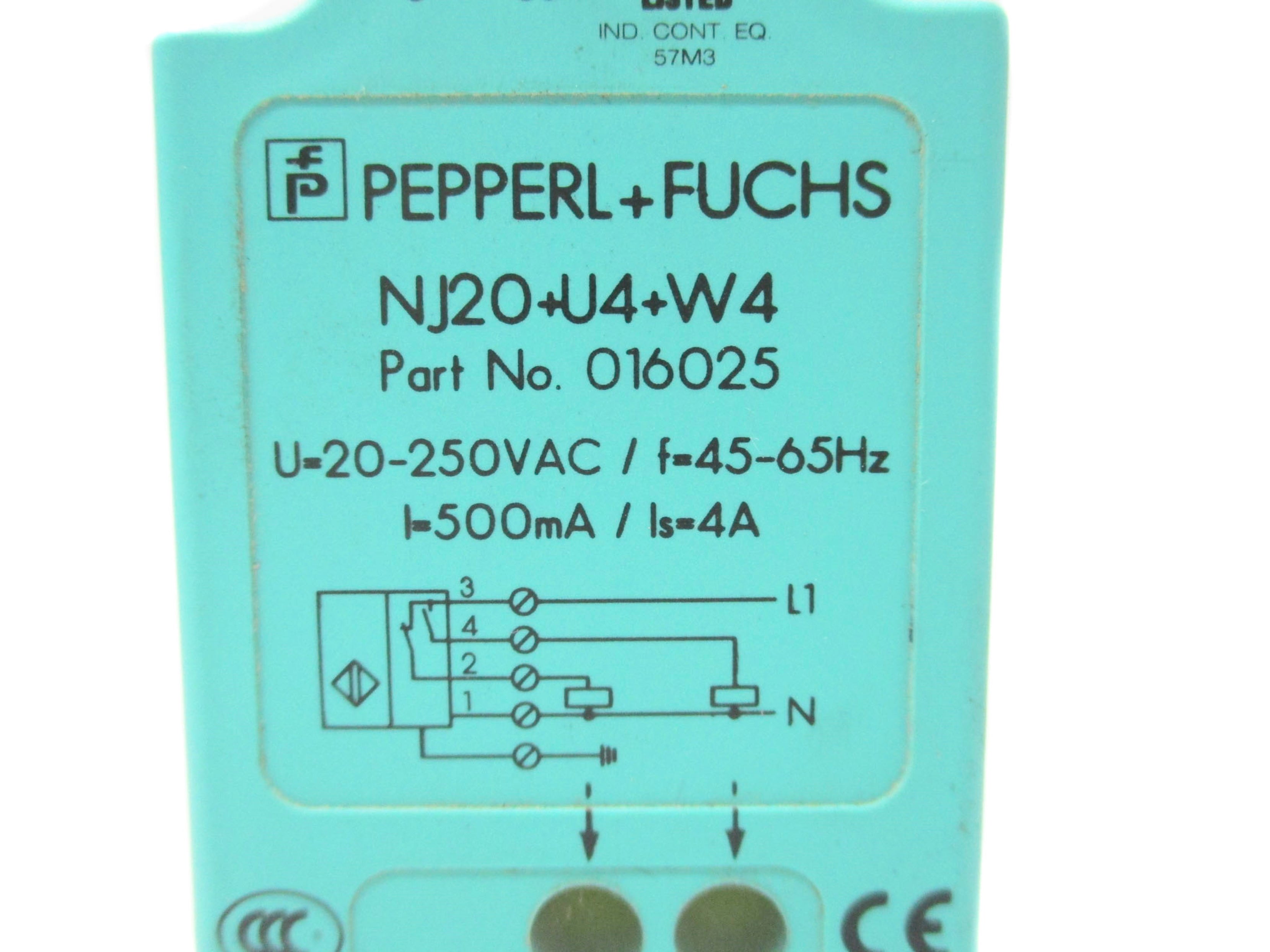 PEPPERL+FUCHS NJ20+U4+W4 016025 NSNP