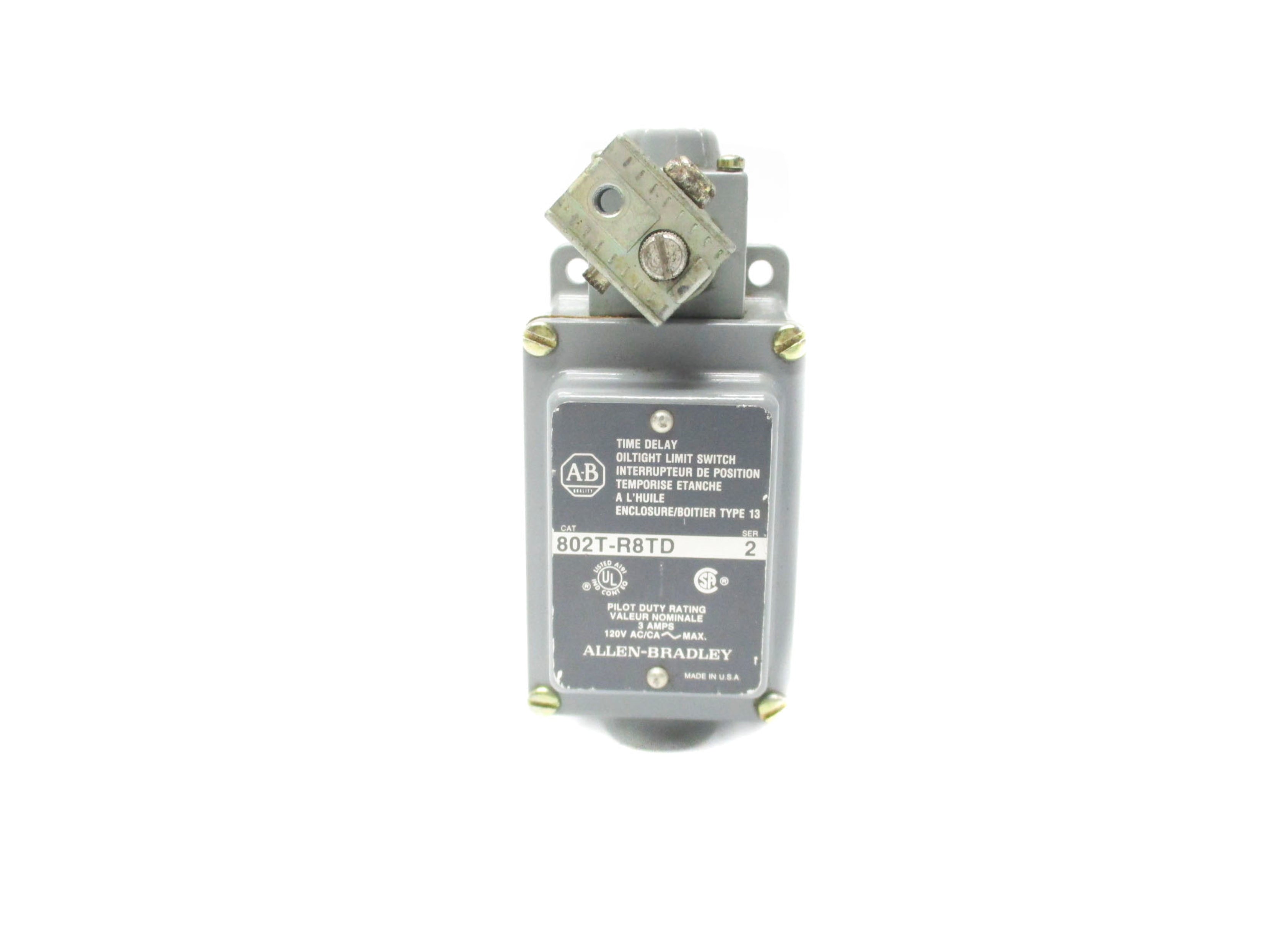 INDUSTRIAL SPARE PART 802T-R8TD SER. 2 (AS PICTURED) UNMP