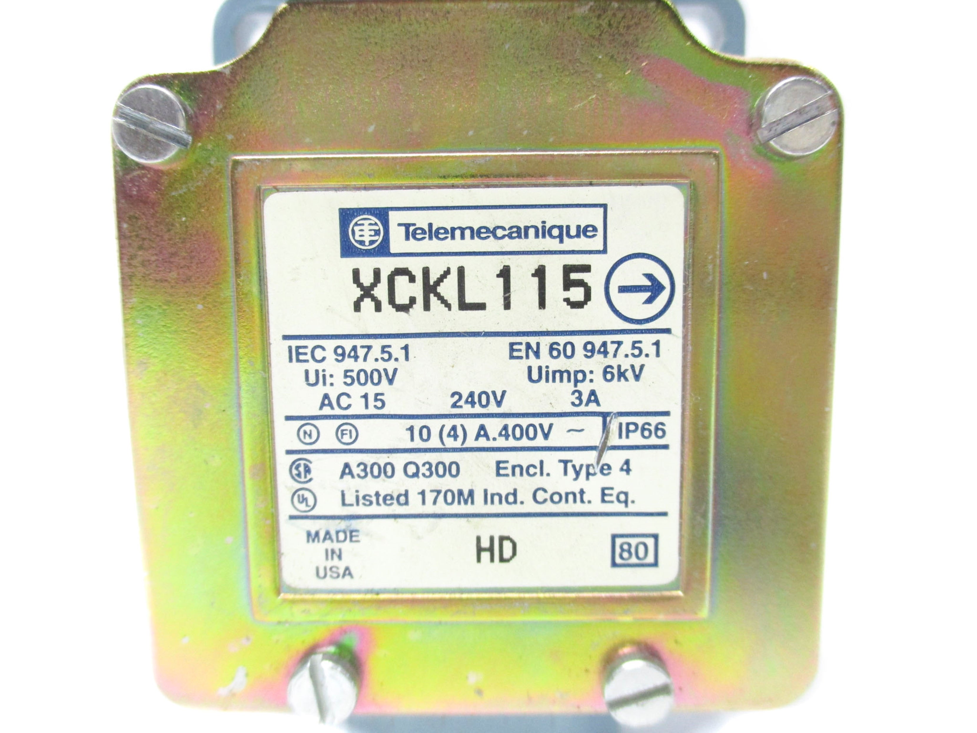 TELEMECANIQUE XCKL115 UNMP