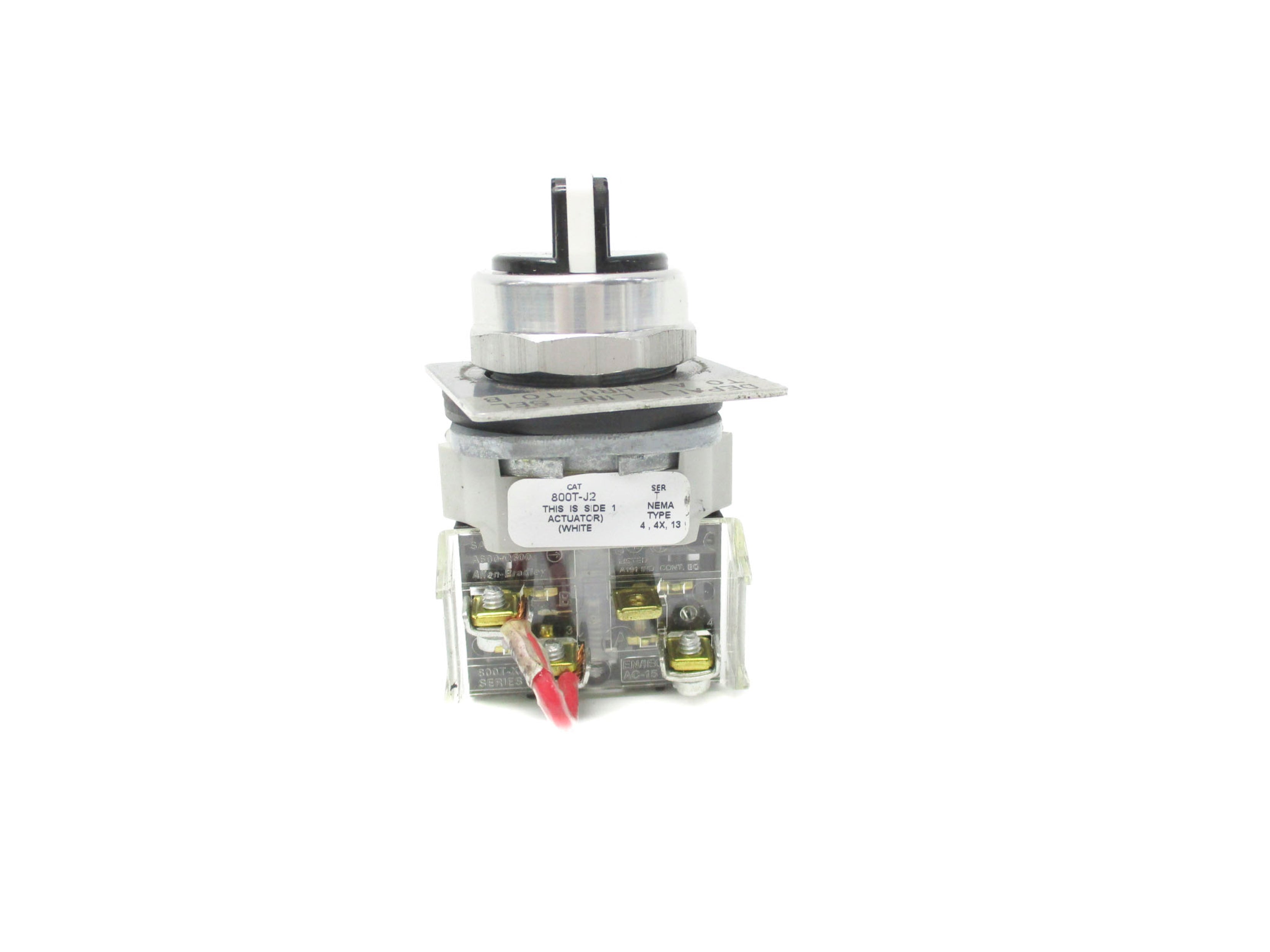 ALLEN BRADLEY 800T-J2 SER. T UNMP