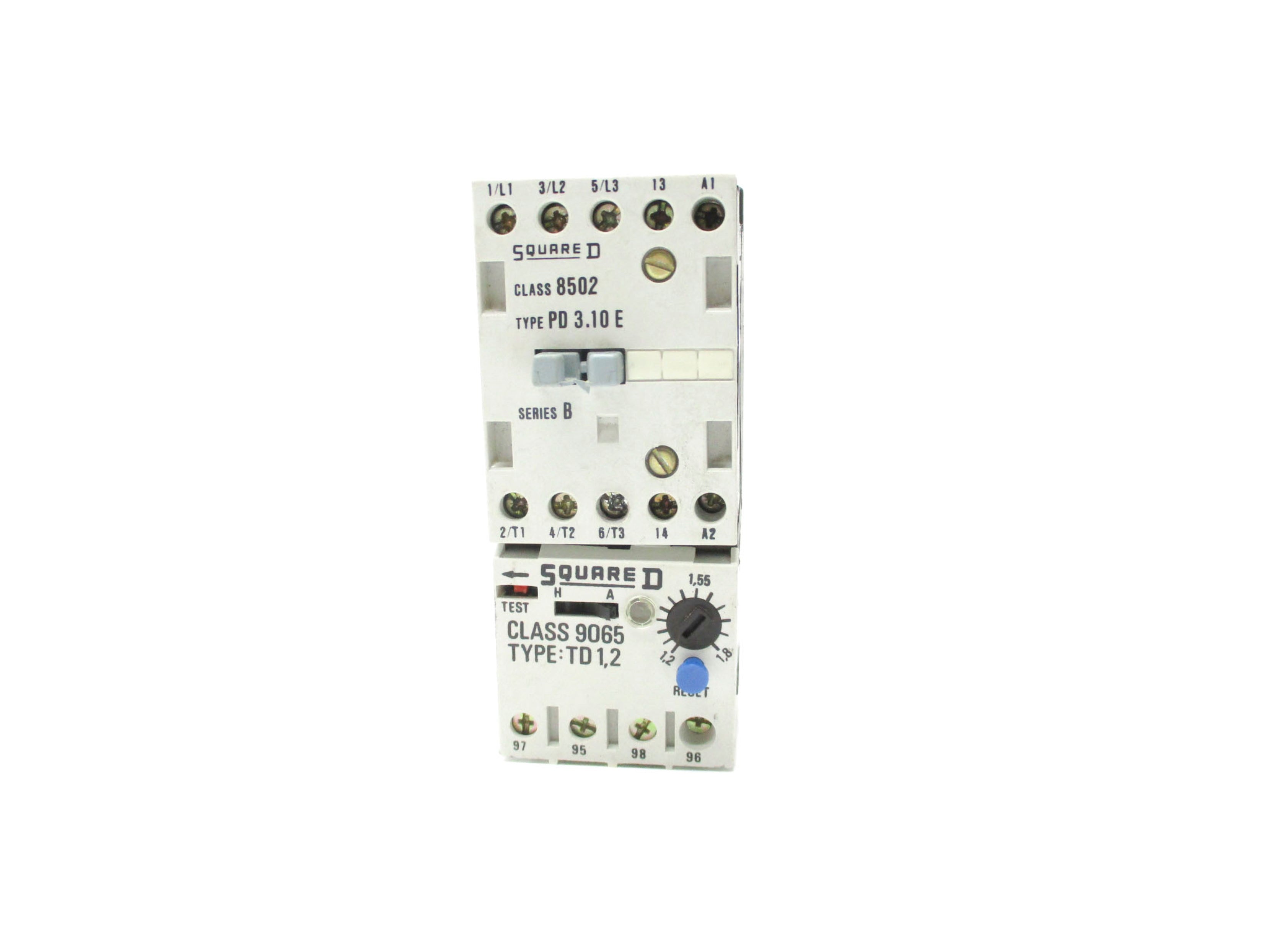 SQUARE D 8502PD3.10E WITH TD/TE UNMP