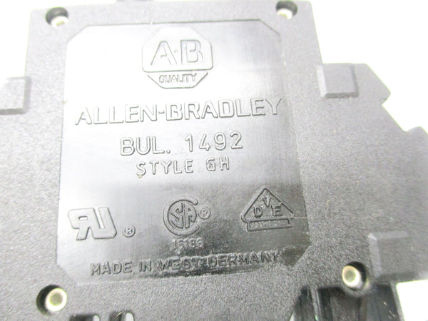 ALLEN BRADLEY 1492-GH100 SER. B 125V UNMP