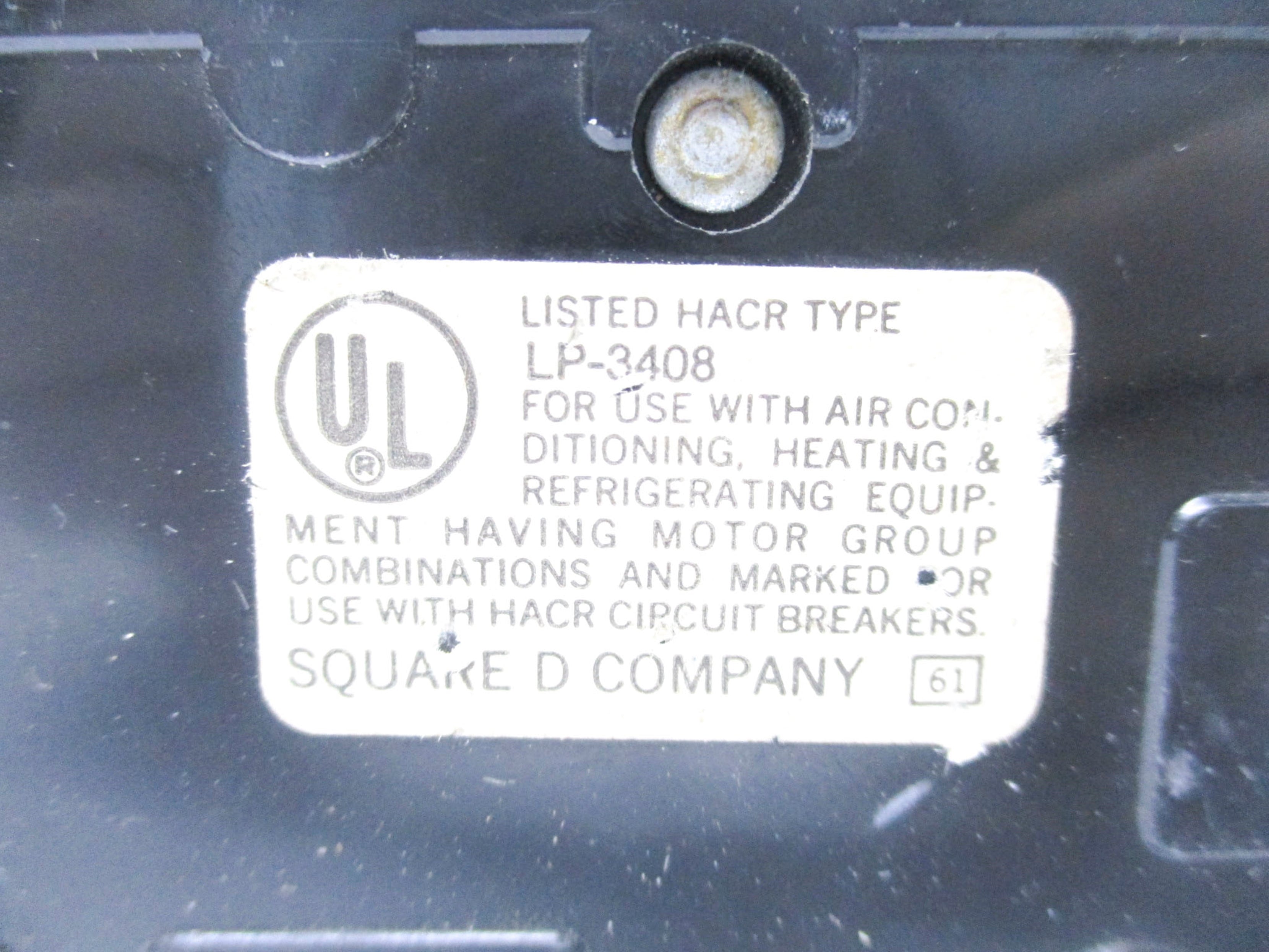SQUARE D LP-3408 60A UNMP