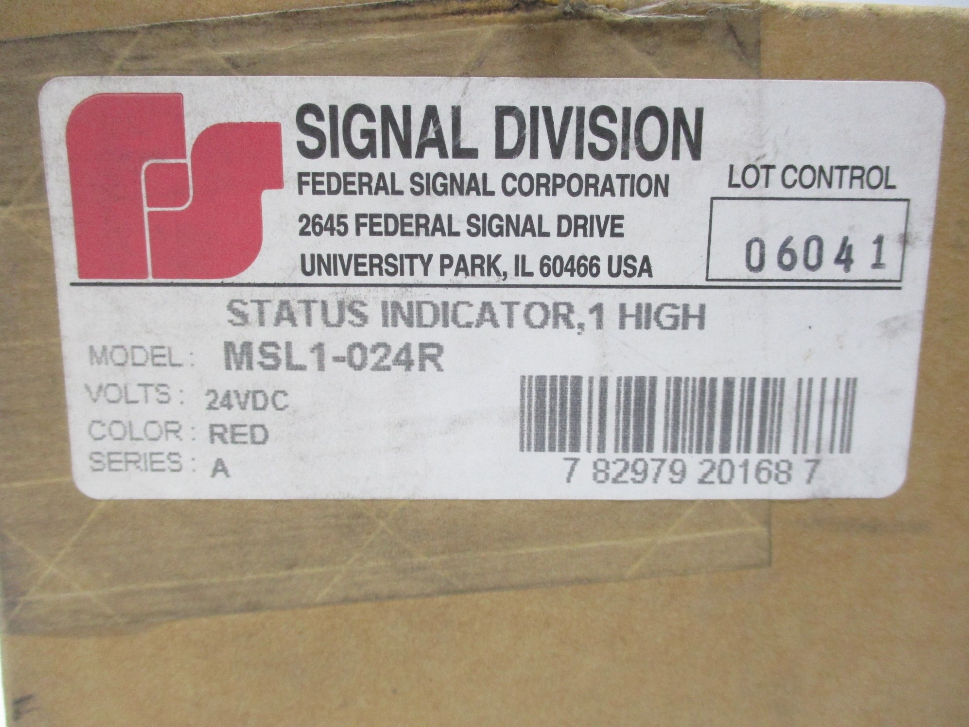 INDUSTRIAL SPARE PART MSL1-024R NSFS