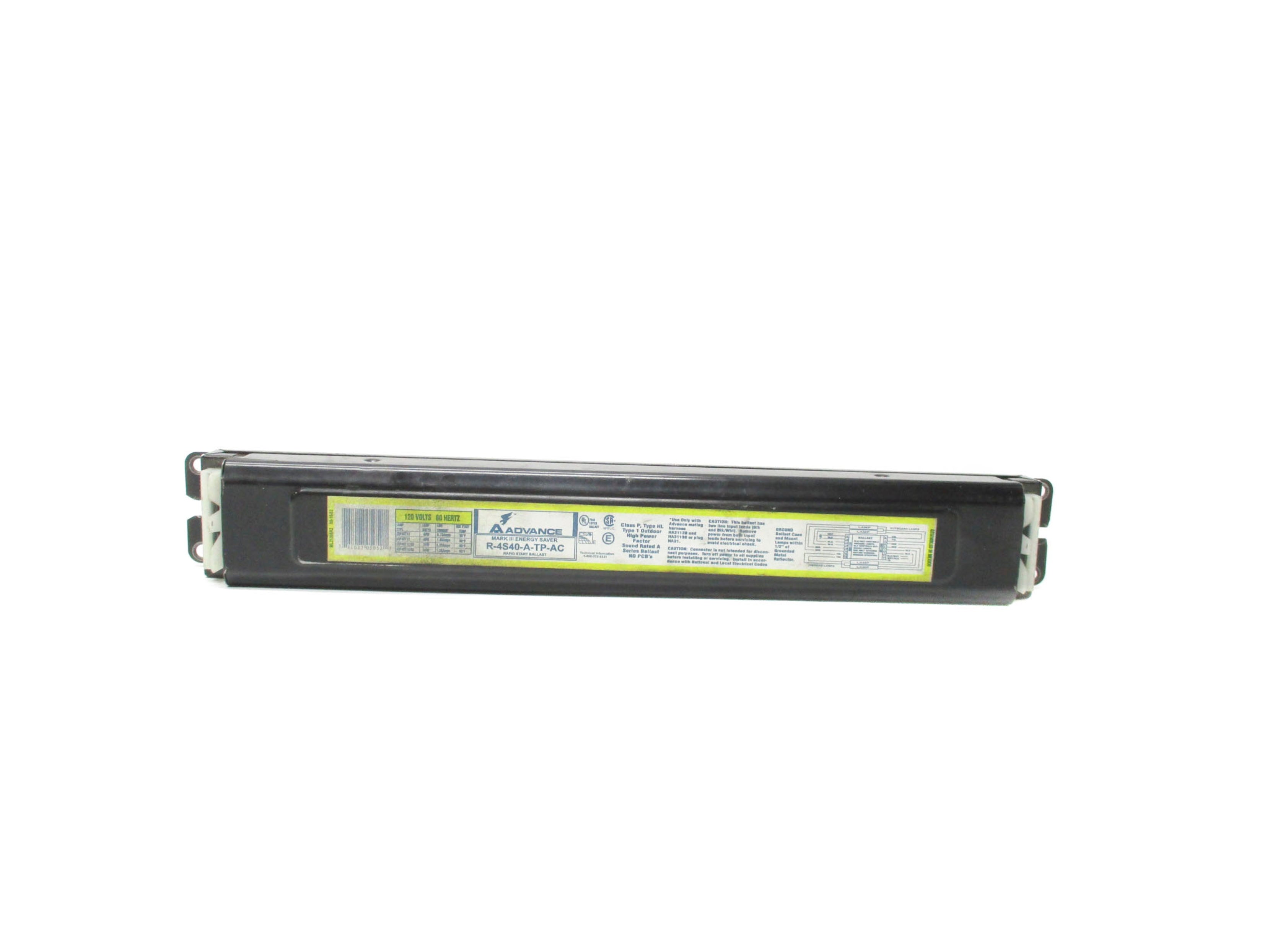ADVANCE R-4S40-A-TP-AC (AS PICTURED) UNMP