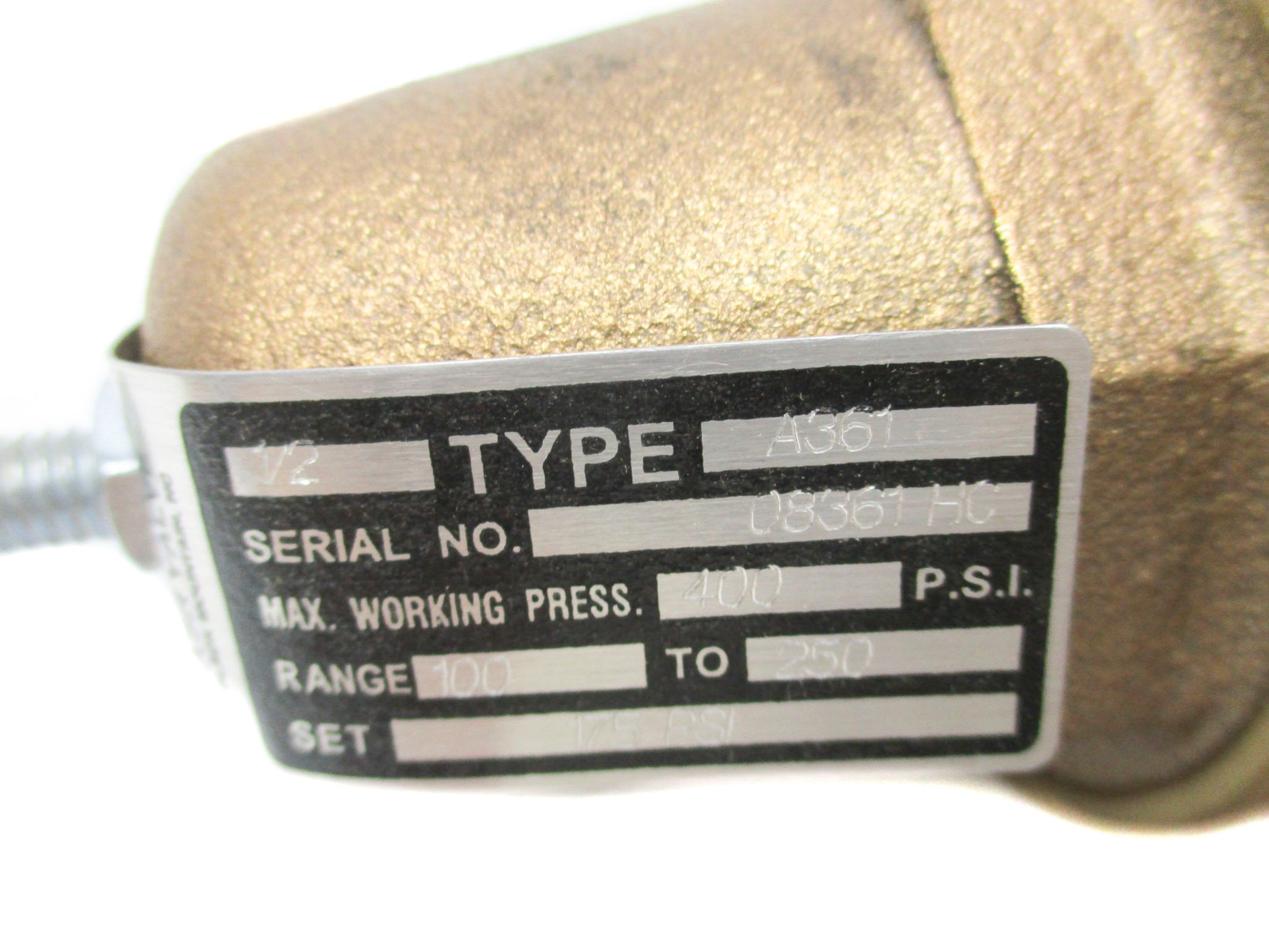 CASH VALVE A361 100-250PSI 1/2" NSMP