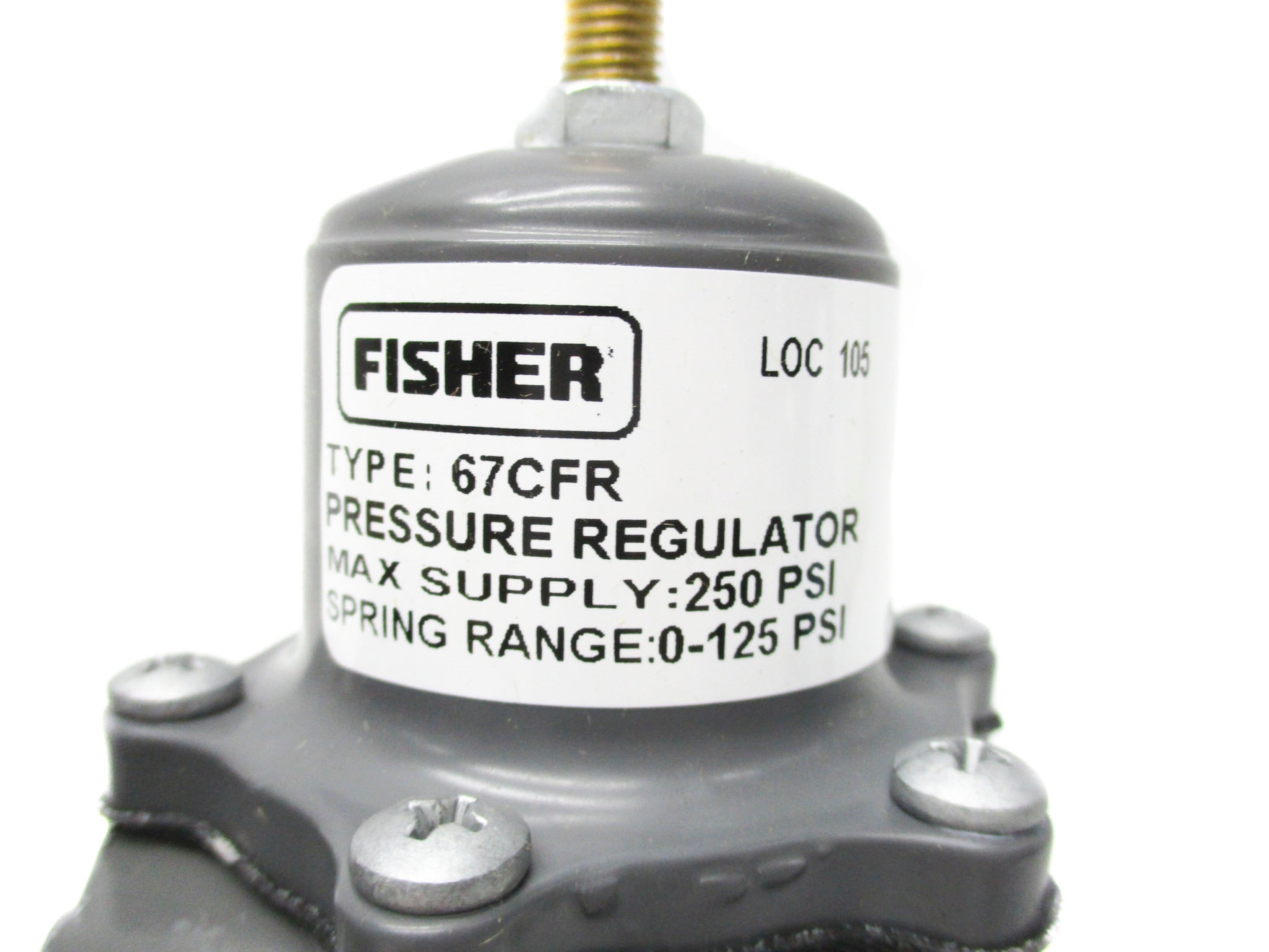 FISHER CONTROLS FS-67CFR-239 0-125PSI NSMP