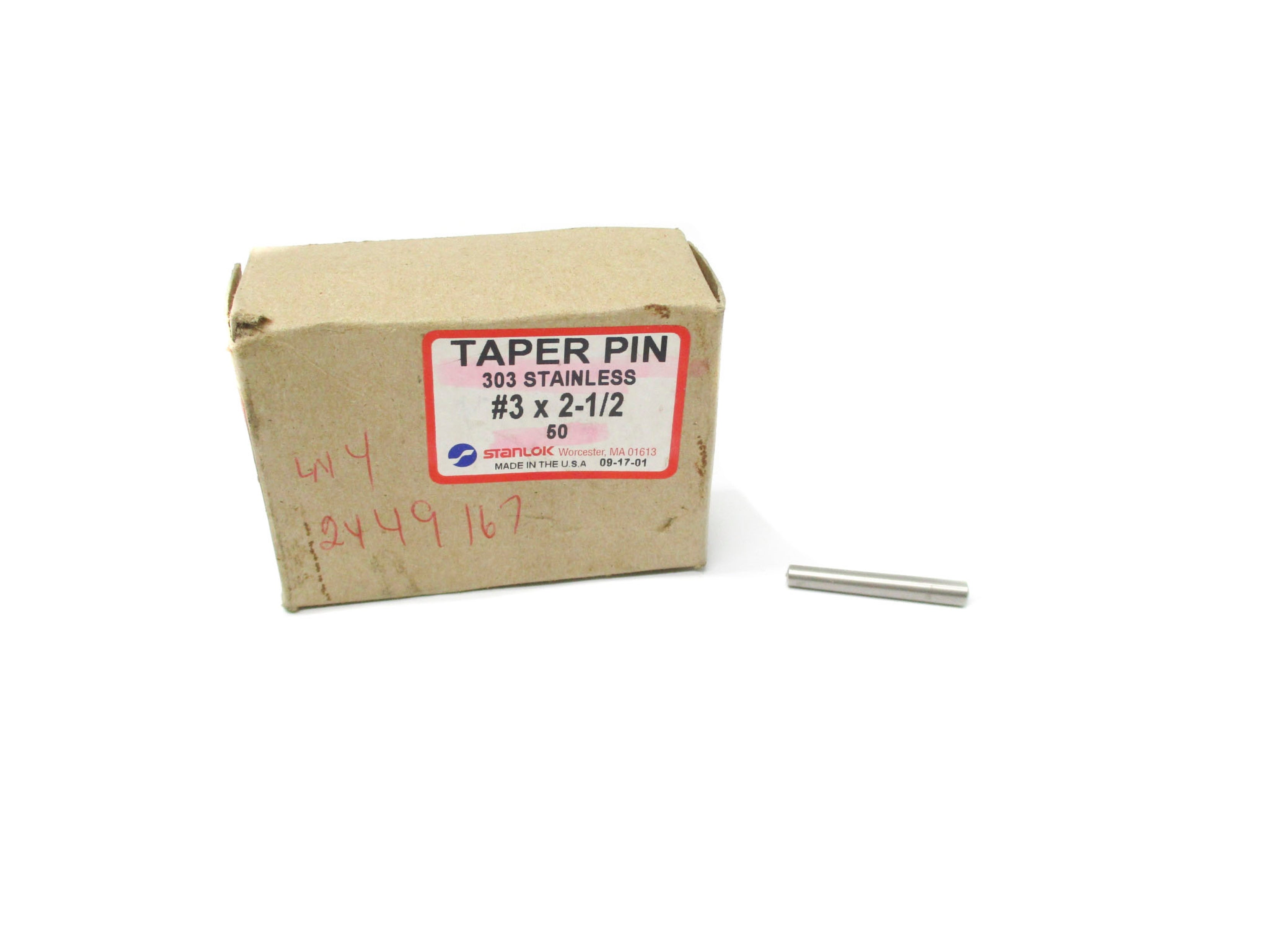STANLOK #3X2-1/2 (PKG OF 50) NSMP
