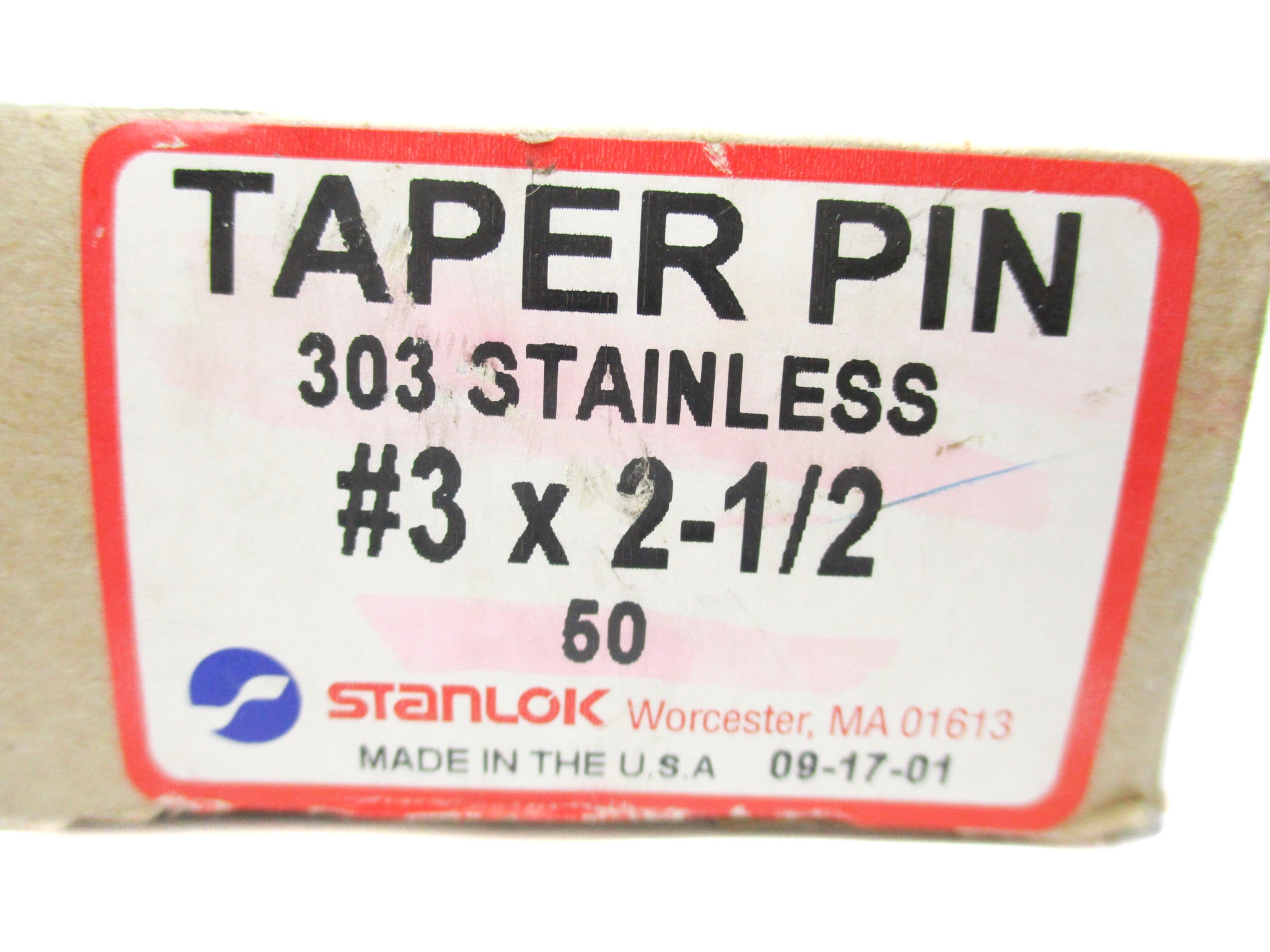 STANLOK #3X2-1/2 (PKG OF 50) NSMP