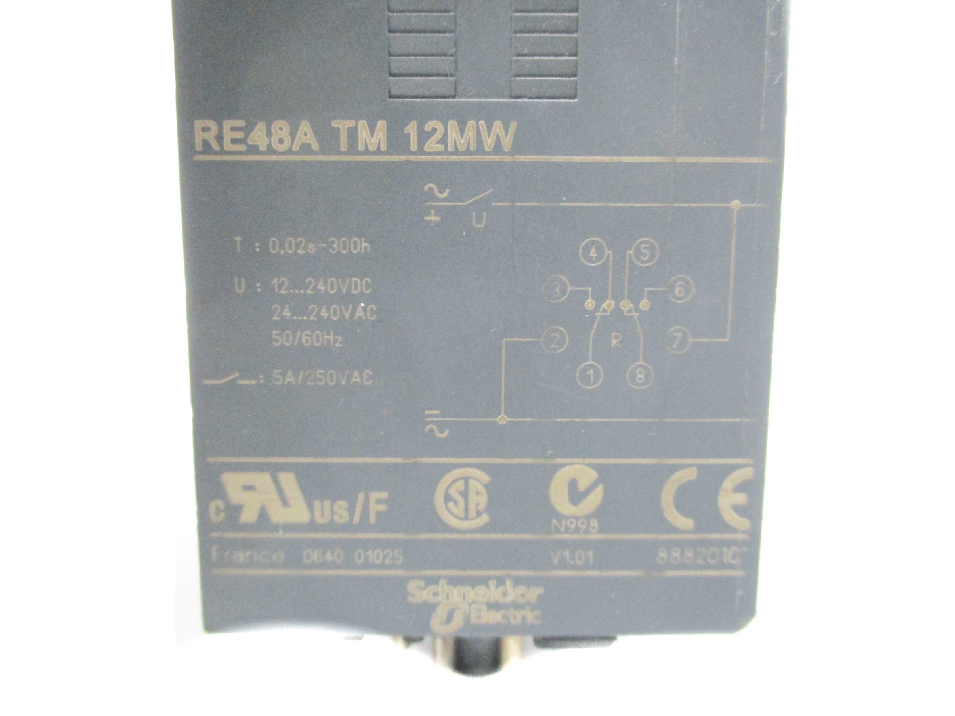 SCHNEIDER ELECTRIC RE48ATM12MW UNMP