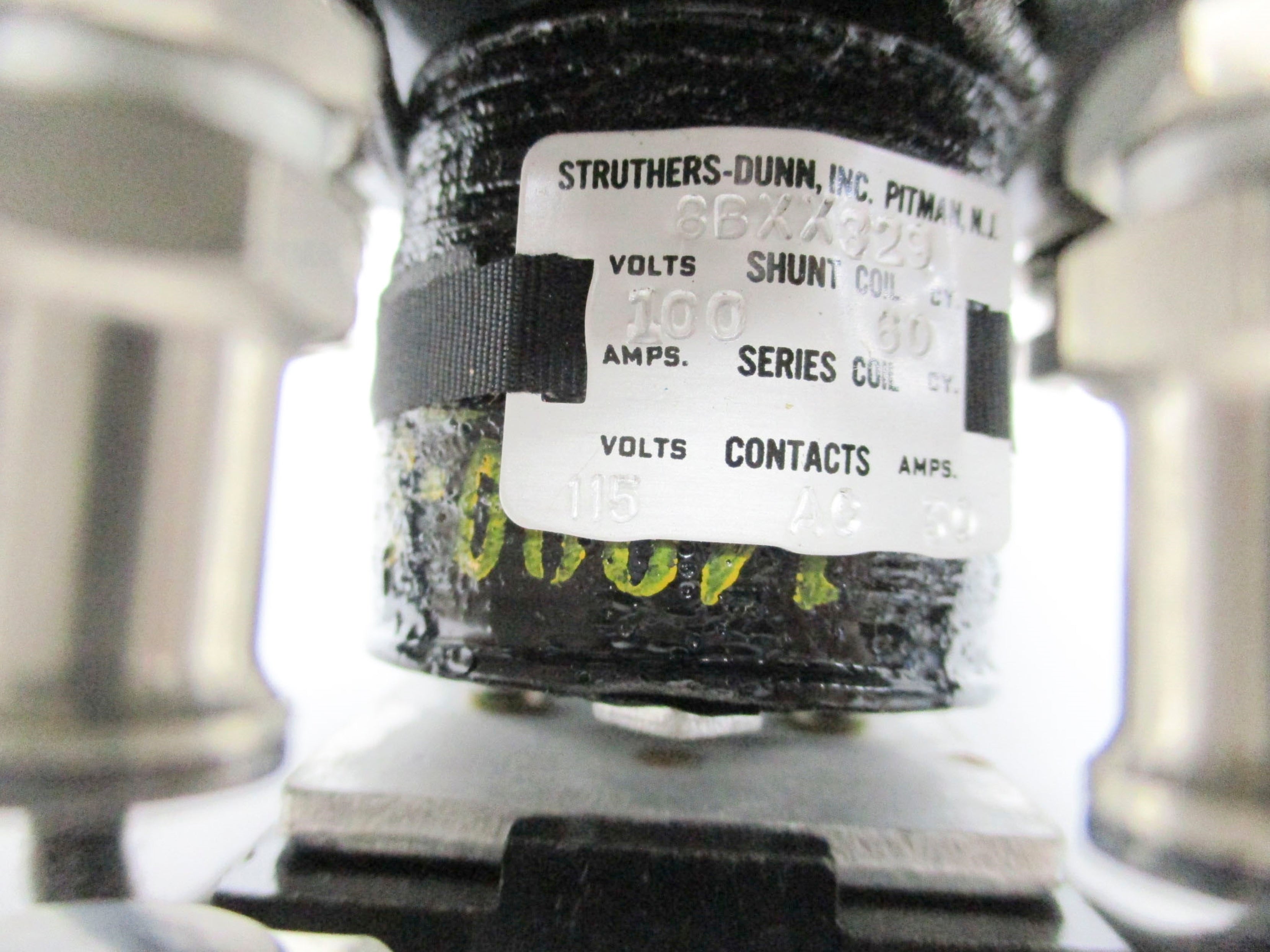 STRUTHERS-DUNN 8BXX329 30A 115V NSNP