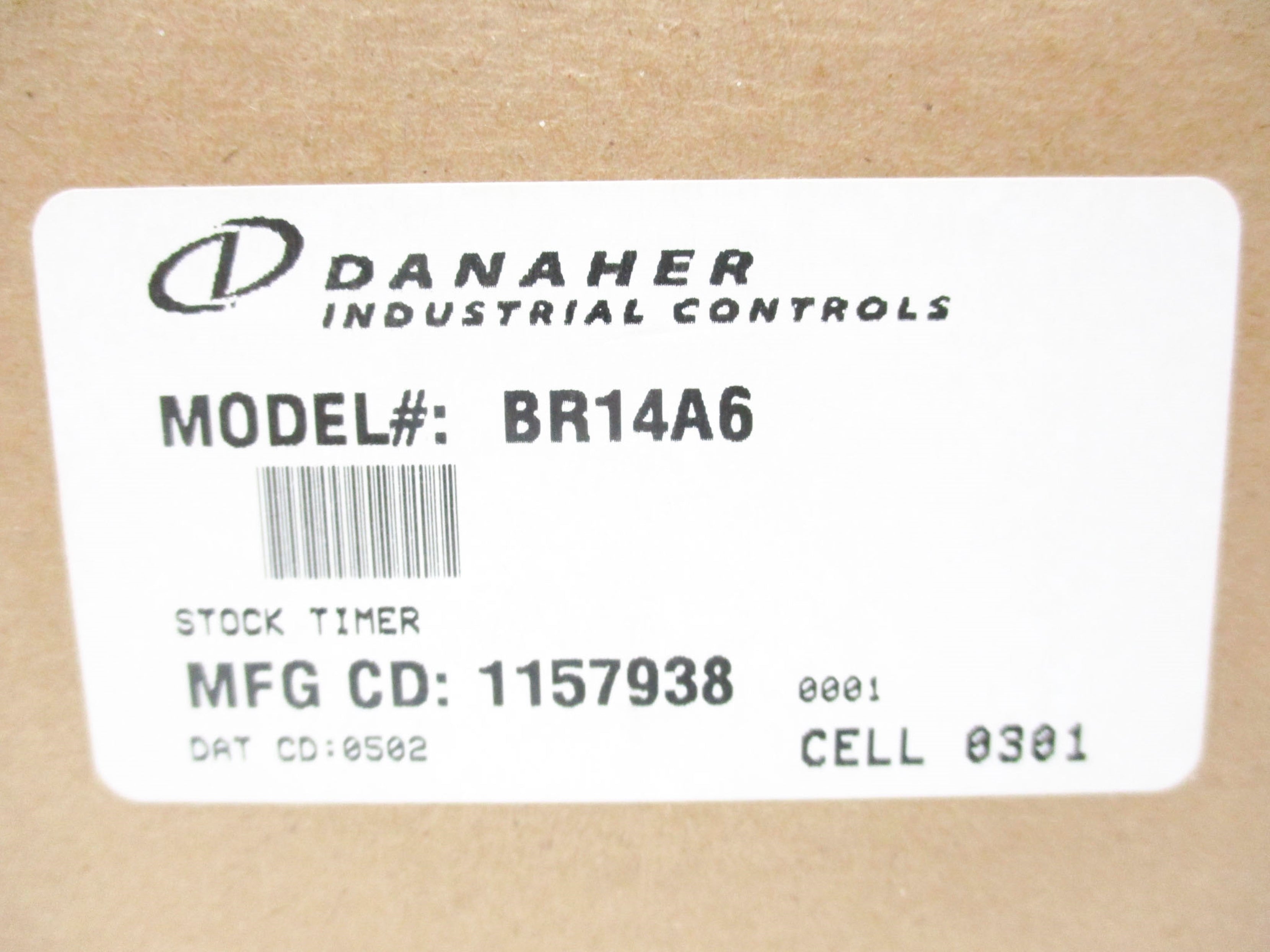 DANAHER CONTROLS  BR14A6 NSMP