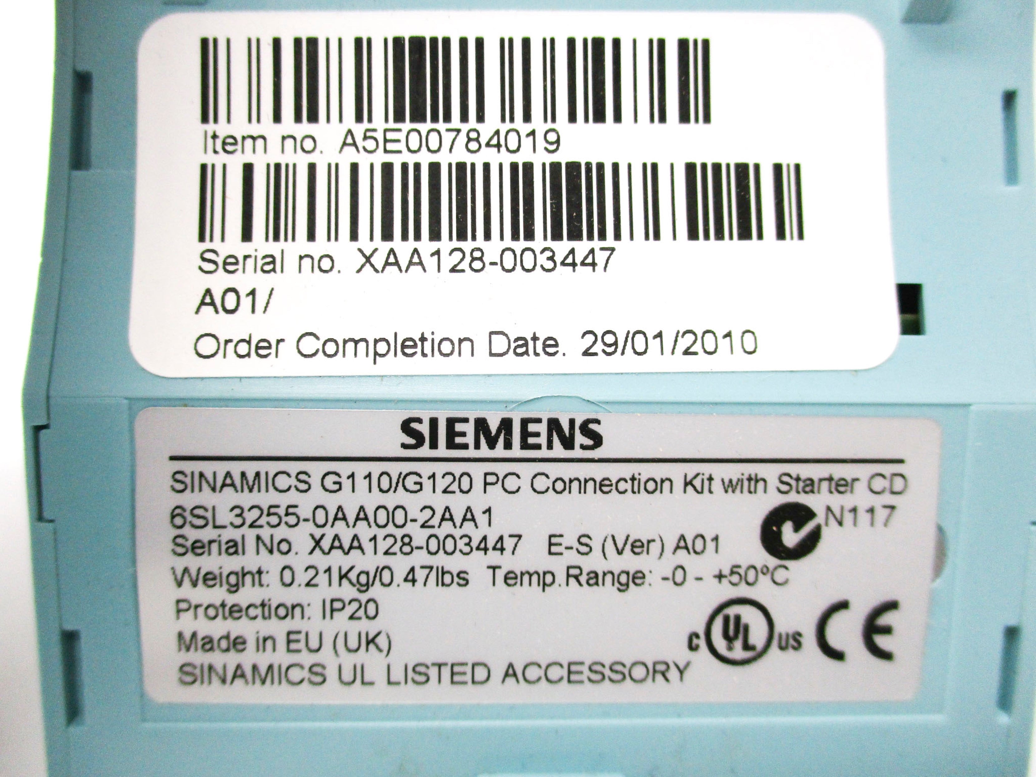 SIEMENS 6SL3255-0AA00-2AA1 NSMP