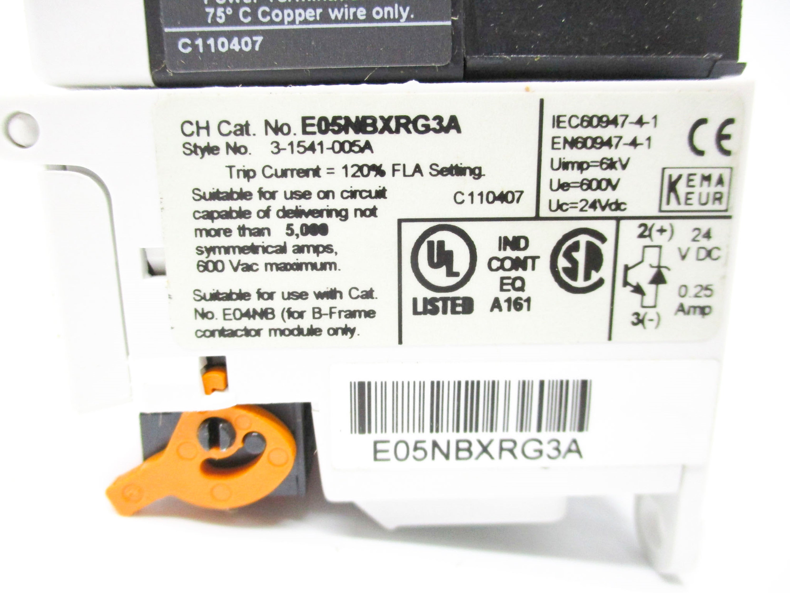 EATON E101B18G3A 24V 18A NSMP