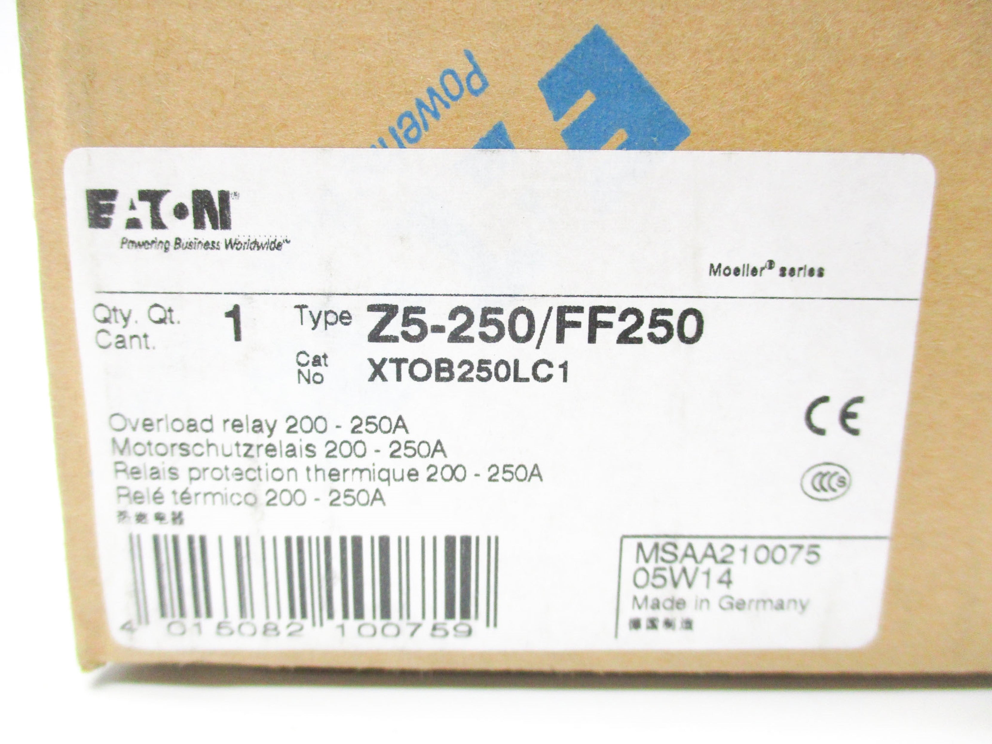 EATON Z5-250/FF250 200-250A NSMP