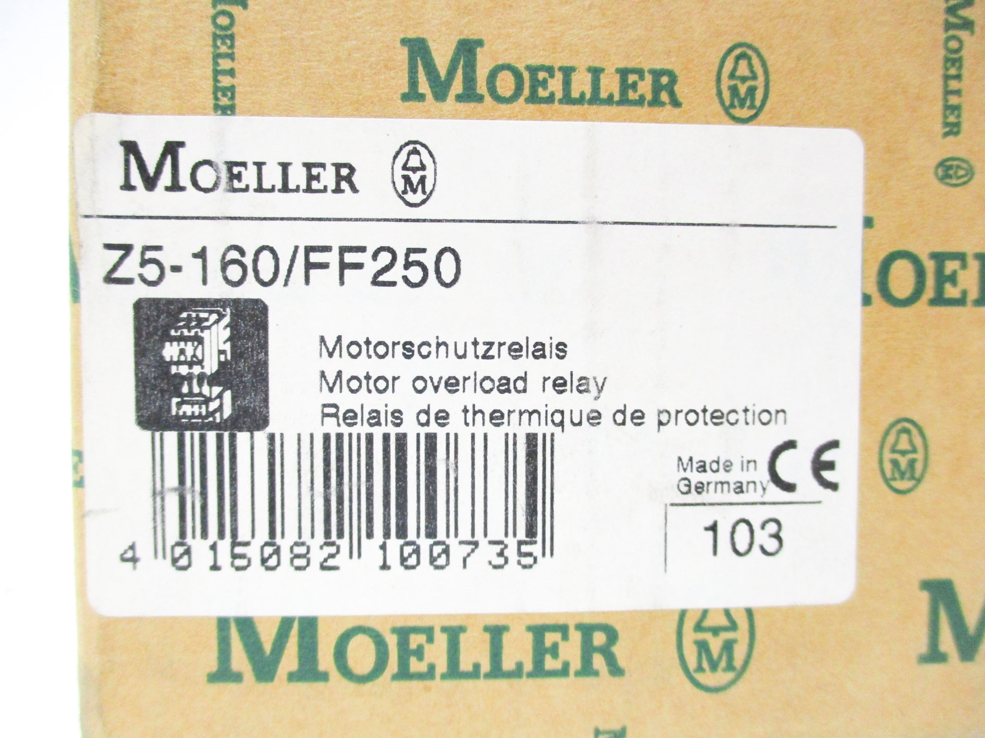 MOELLER Z5-160/FF250 120-160A NSMP