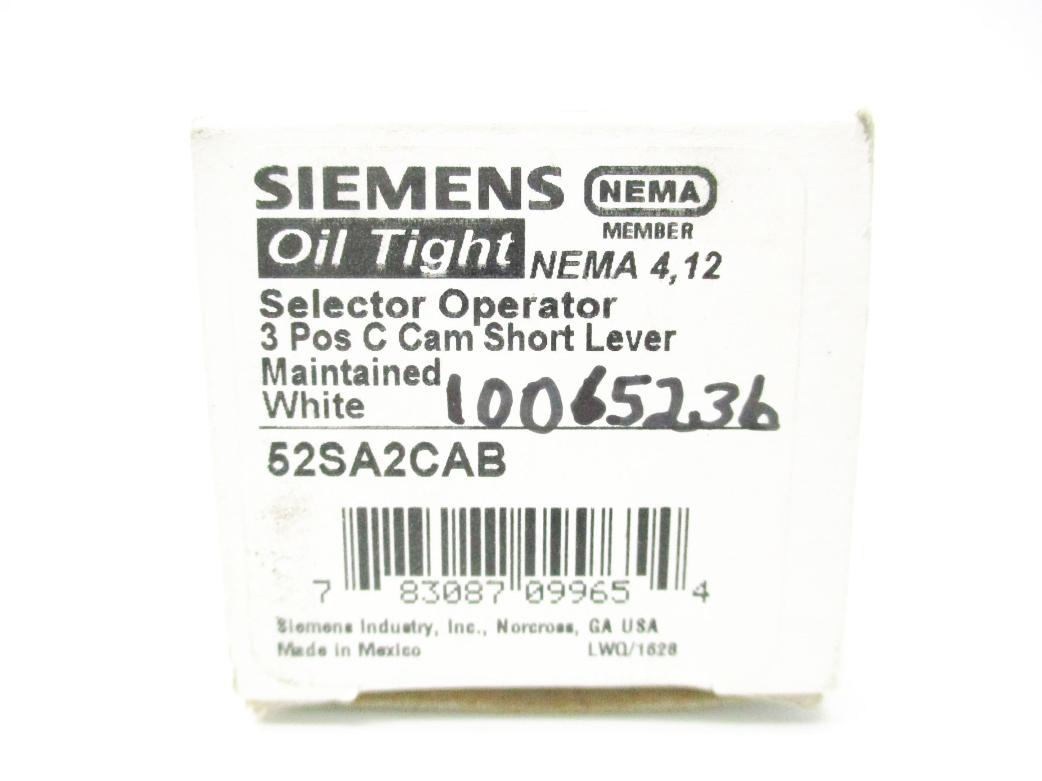 SIEMENS 52SA2CAB NSMP