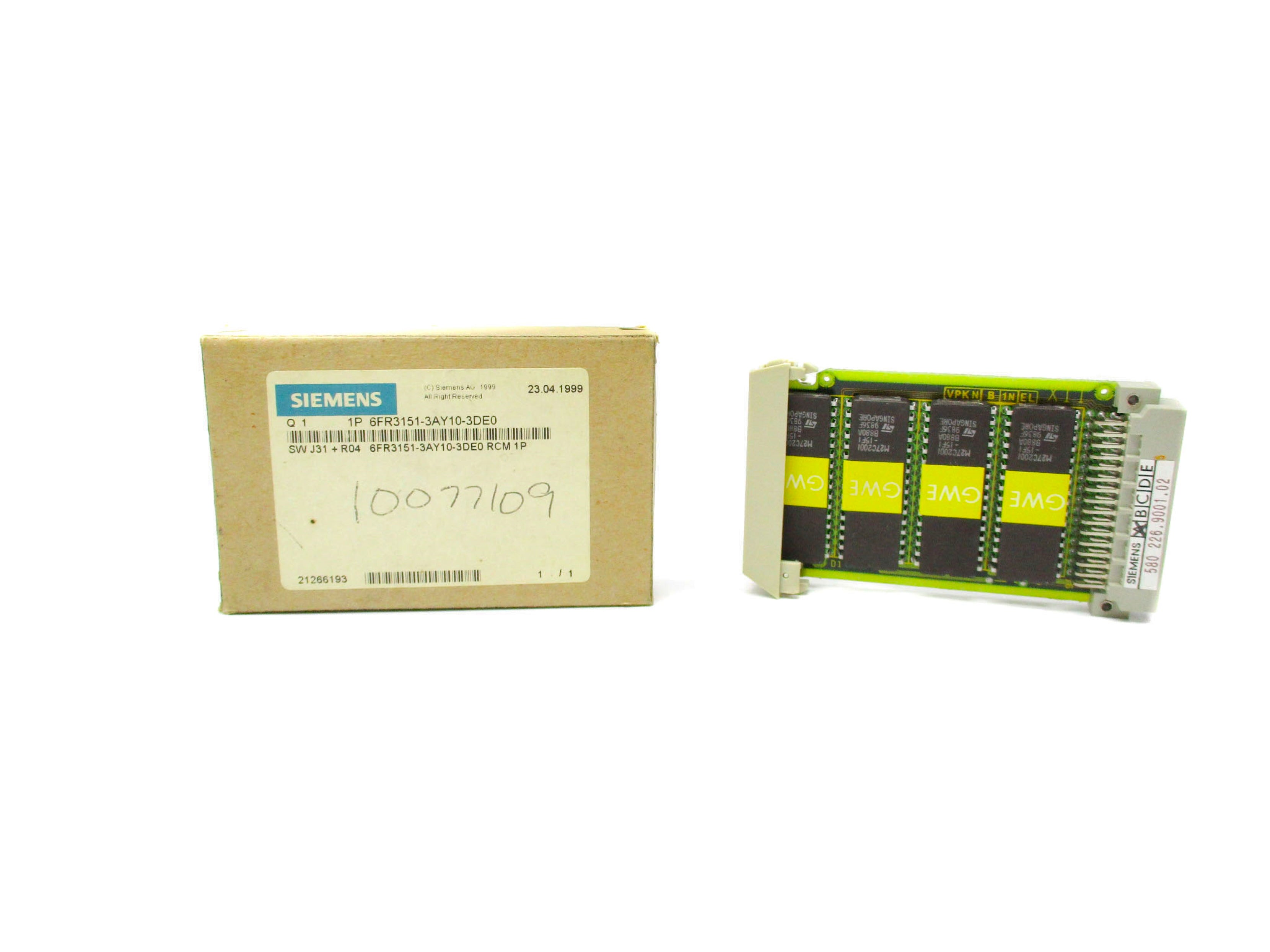 SIEMENS 6FR3151-3AY10-3DE0 NSMP