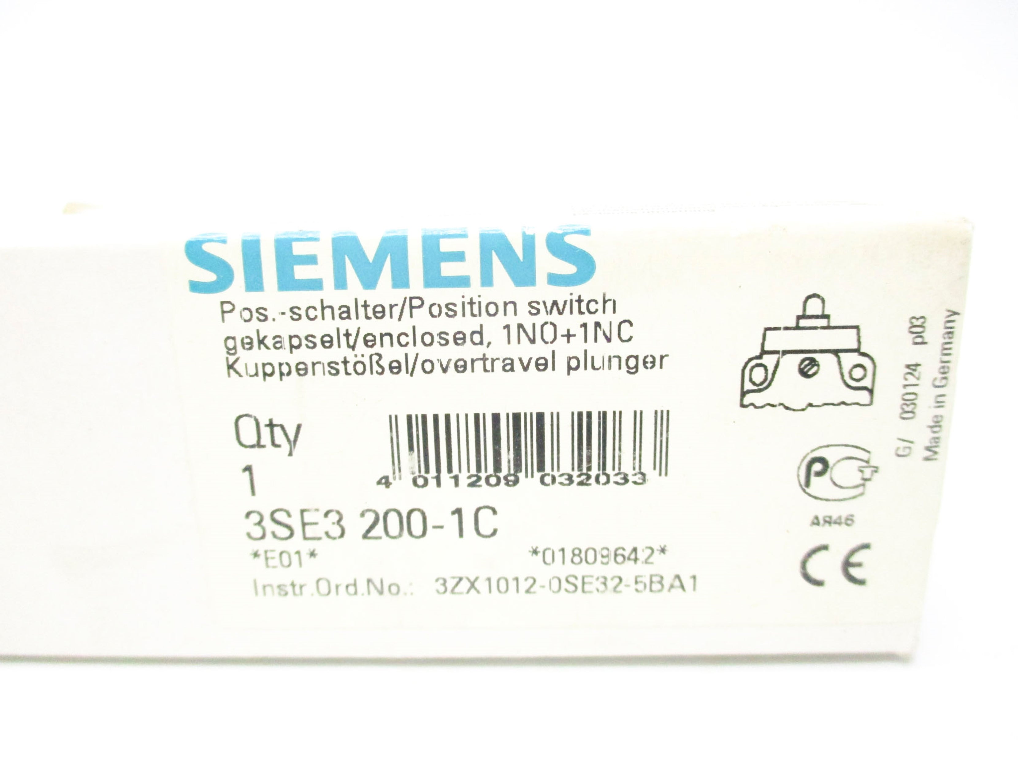 SIEMENS 3SE3 200-1C NSMP