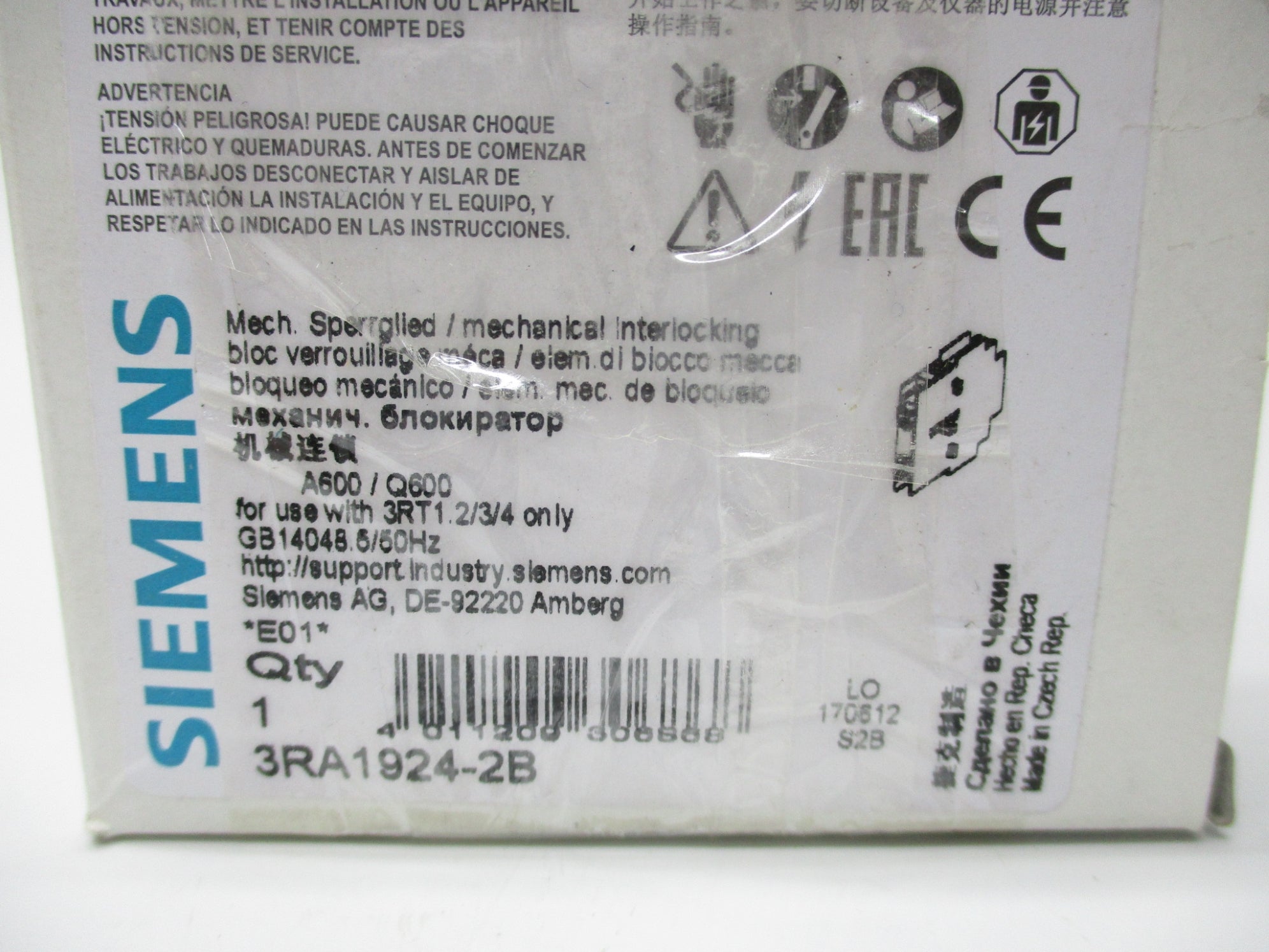 SIEMENS 3RA1924-2B NSMP