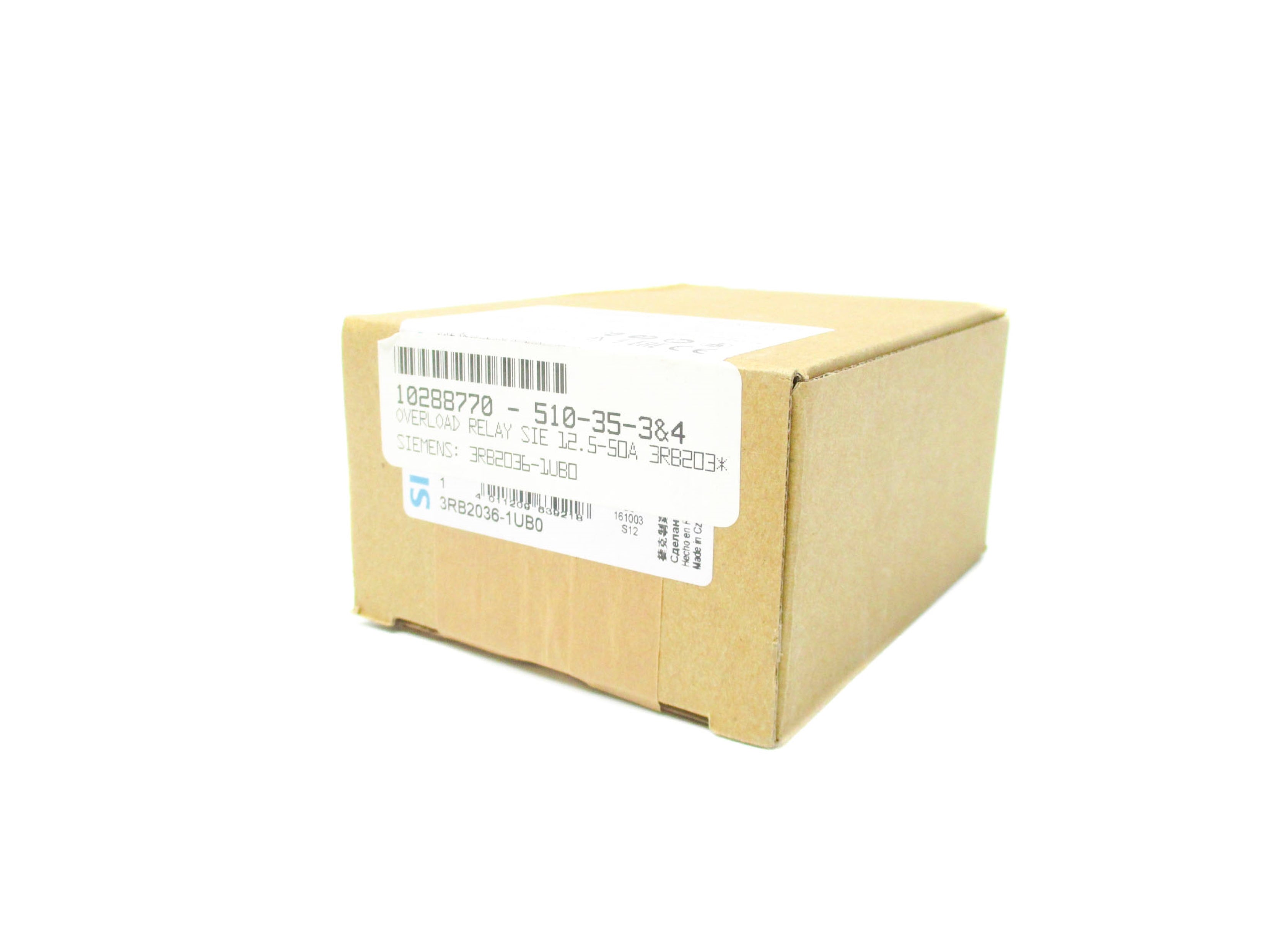 SIEMENS 3RB2036-1UB0 12.5-50A NSFS