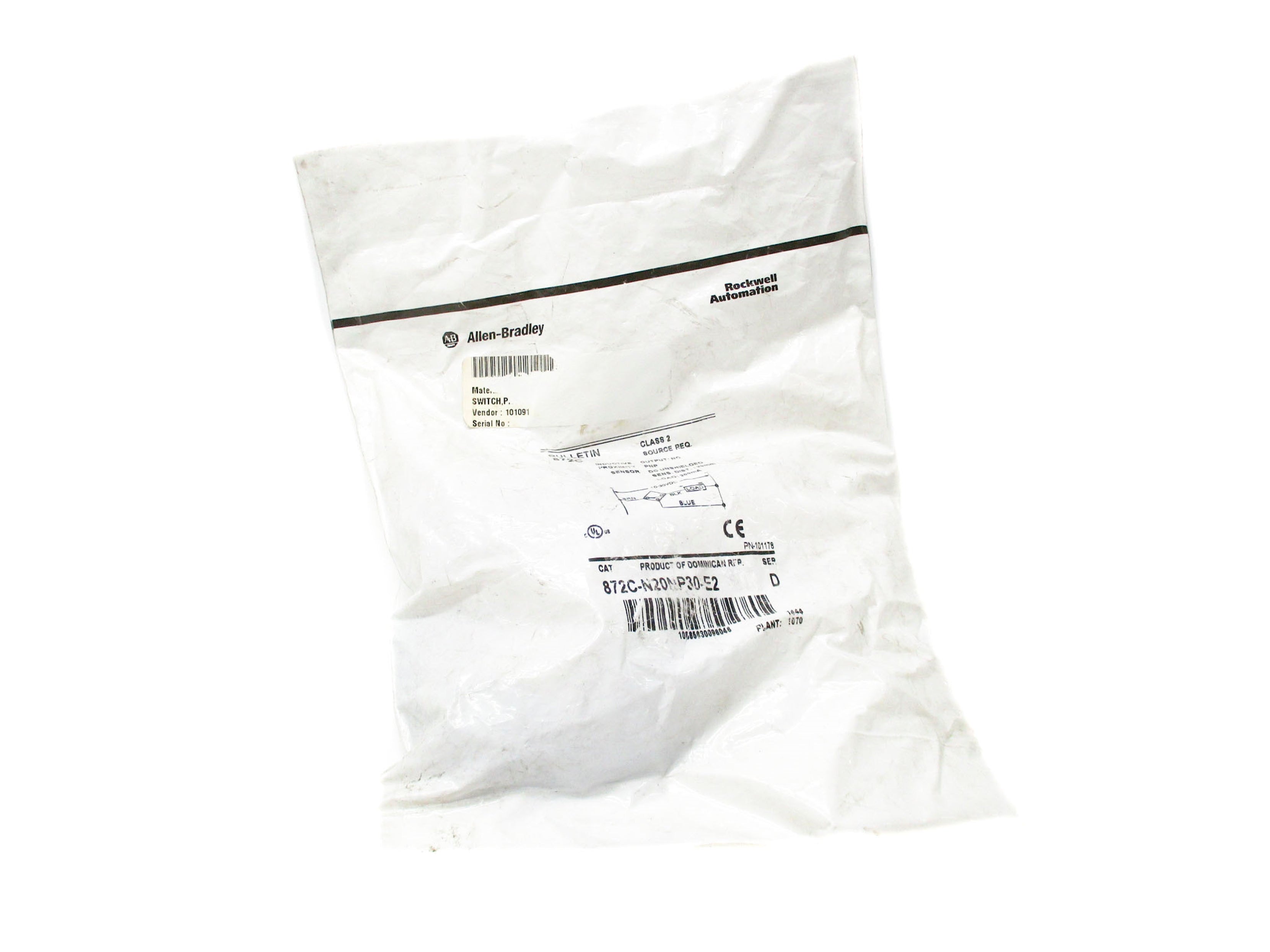 INDUSTRIAL SPARE PART 872C-N20NP30-E2 SER. D NSMP