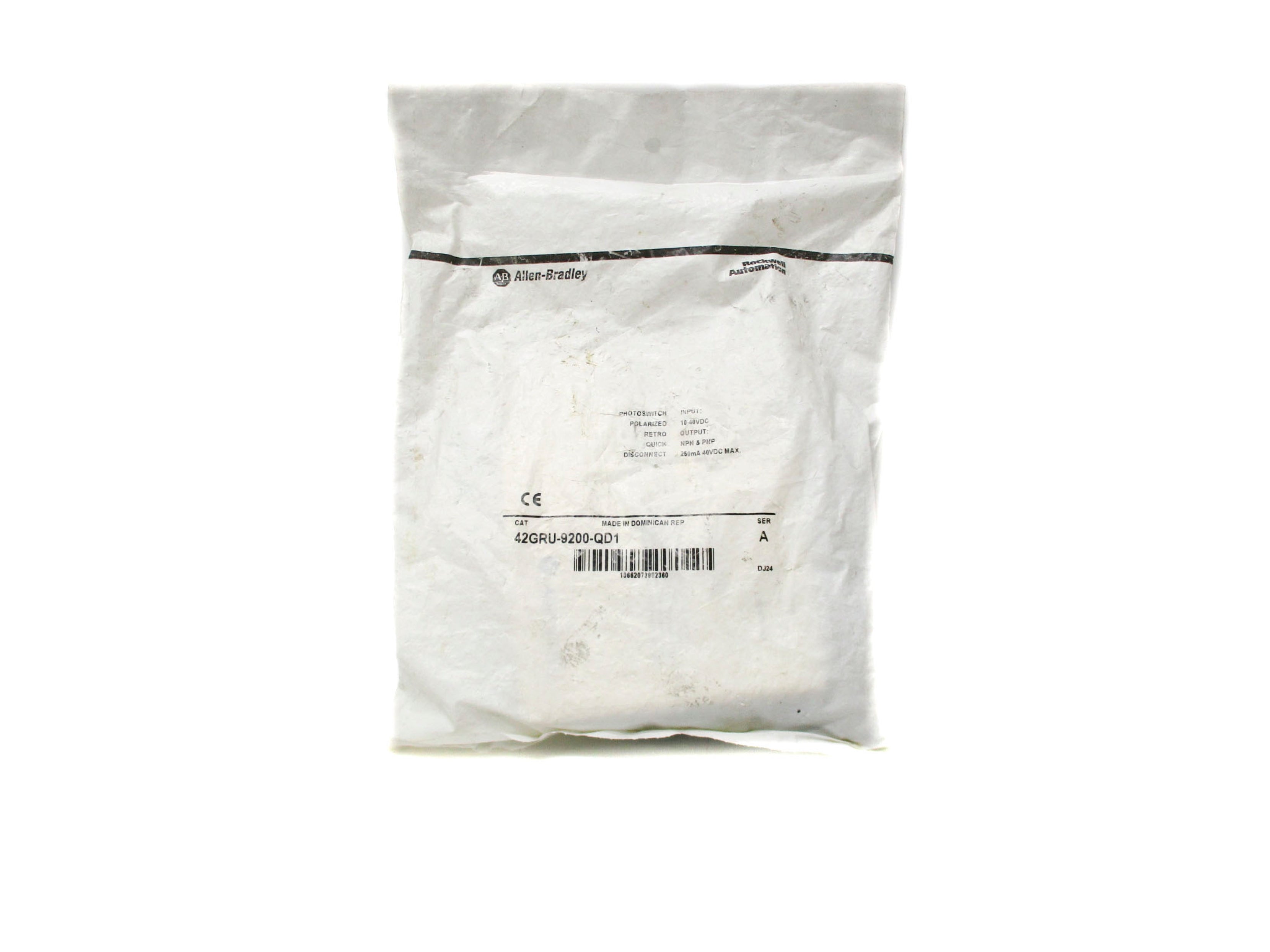ALLEN BRADLEY 42GRU-9200-QD1 SER. A 10-40VDC NSMP