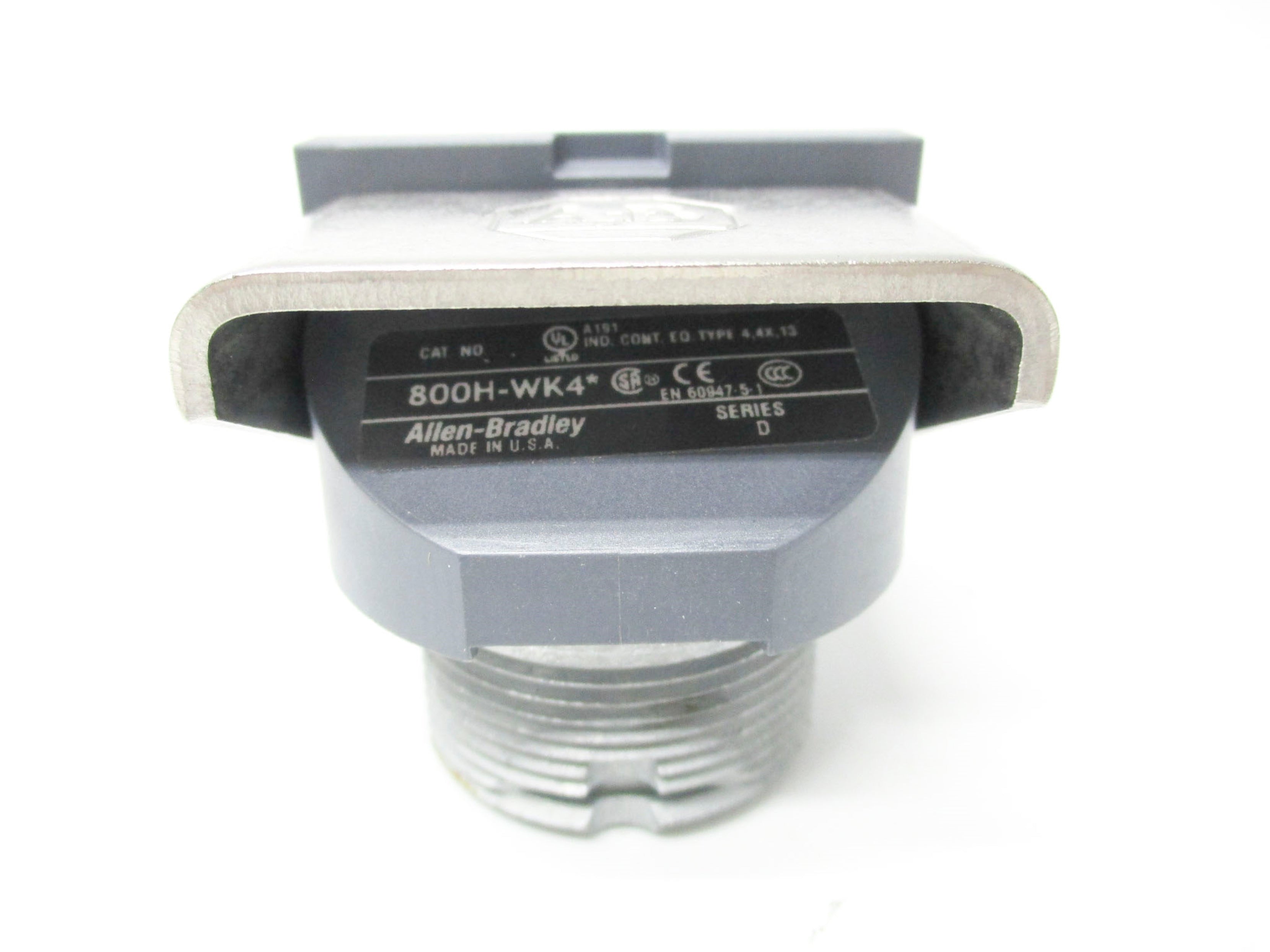 ALLEN BRADLEY 800H-WK4B SER. D (WH) NSMP