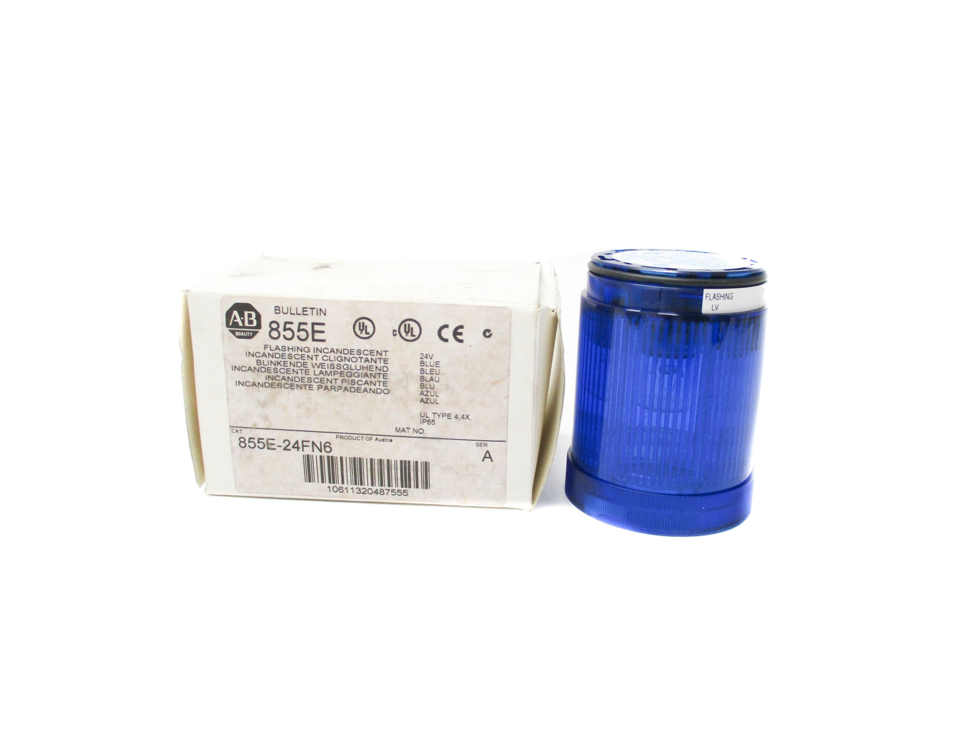 ALLEN BRADLEY 855E-24FN6 SER. A (WH) NSMP
