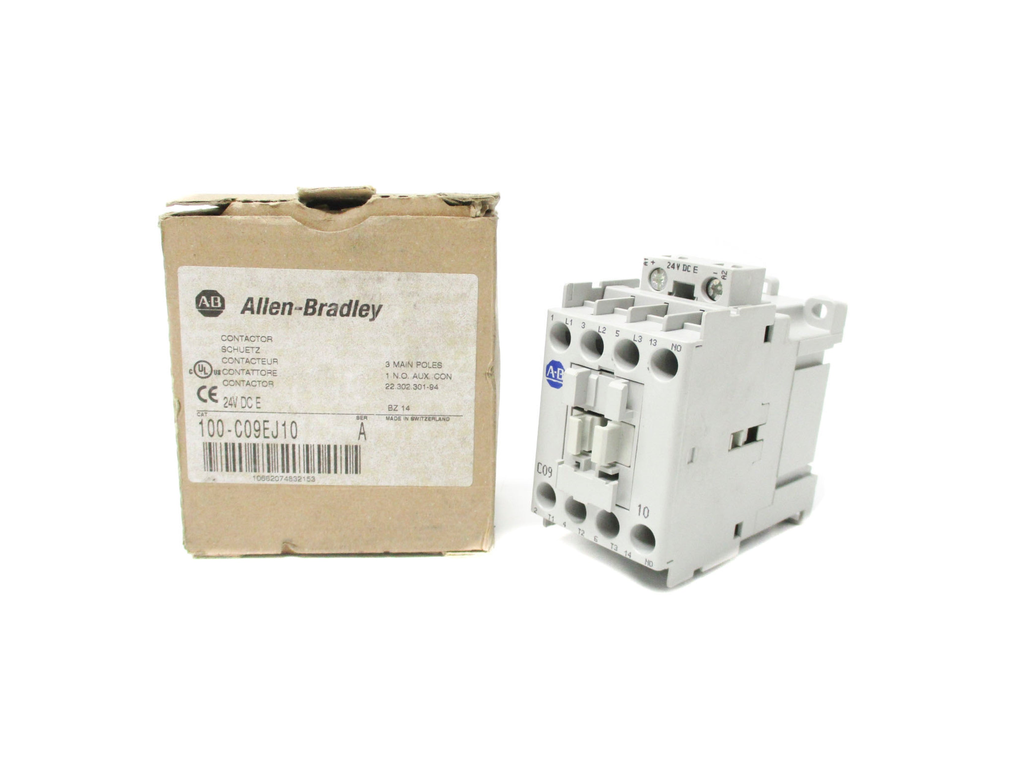 ALLEN BRADLEY 100-C09EJ10 SER. A (BR/WH) NSMP