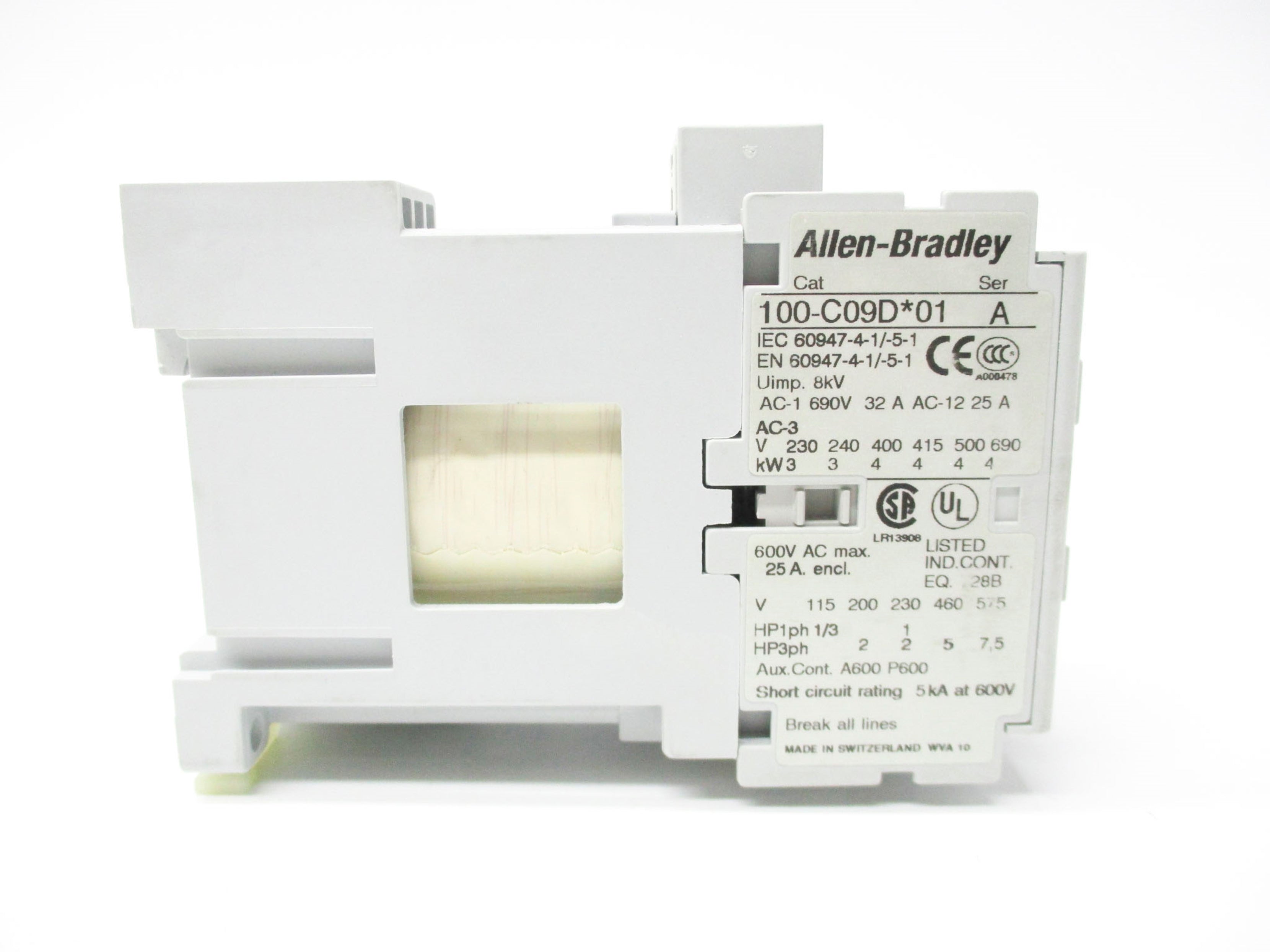 ALLEN BRADLEY 100-C09DJ01 SER. A 24V (BR) NSMP