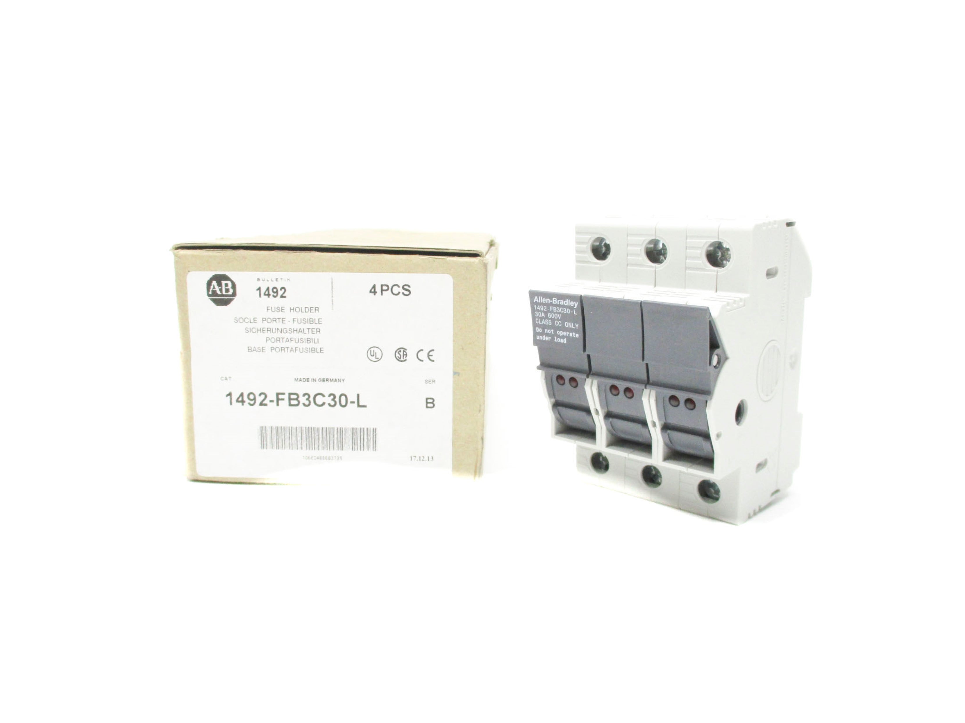 ALLEN BRADLEY 1492-FB3C30-L SER. B (PKG OF 4) (BR) NSMP
