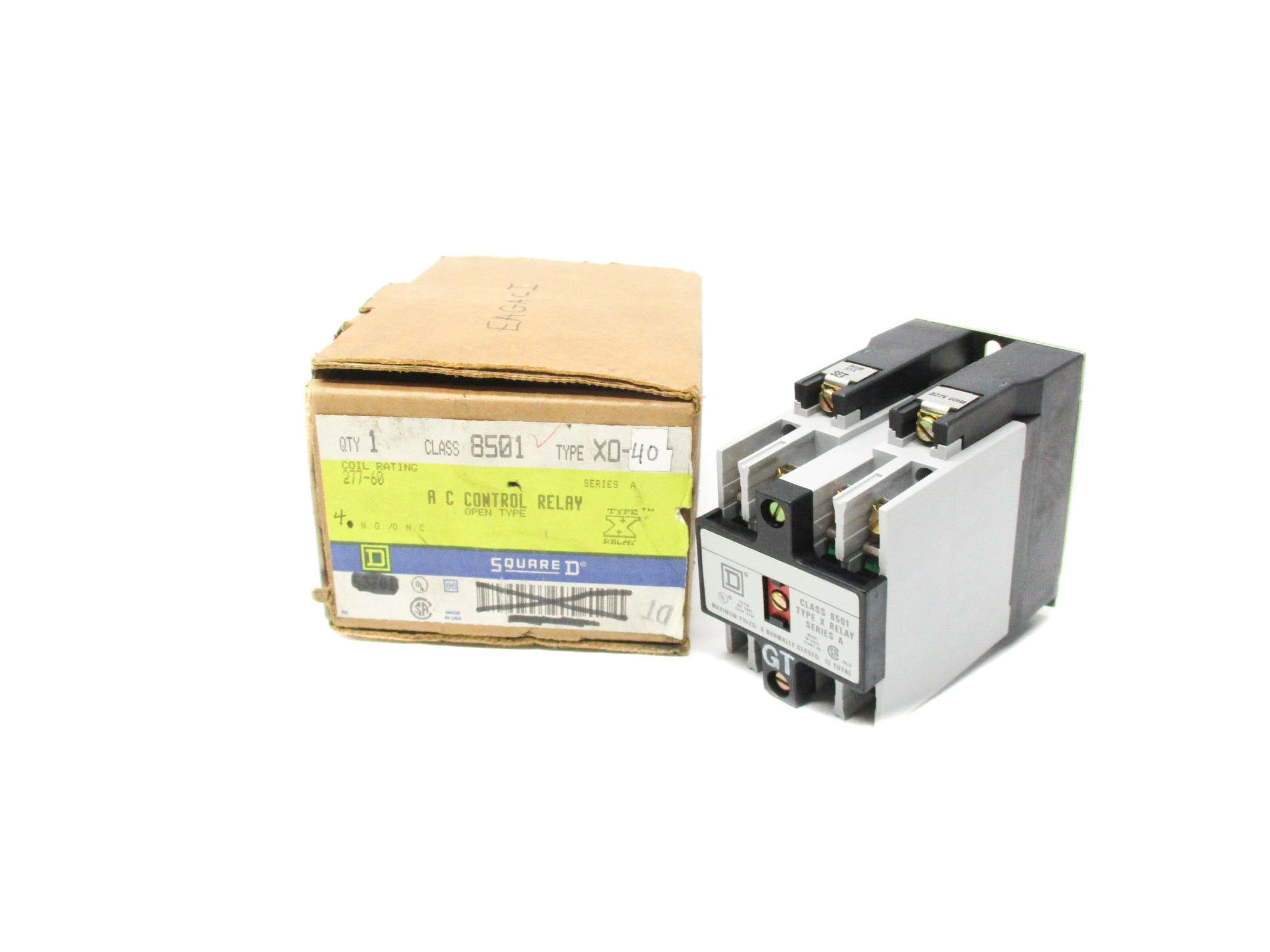 SQUARE D 8501XO40V04 277V SER. A  NSMP