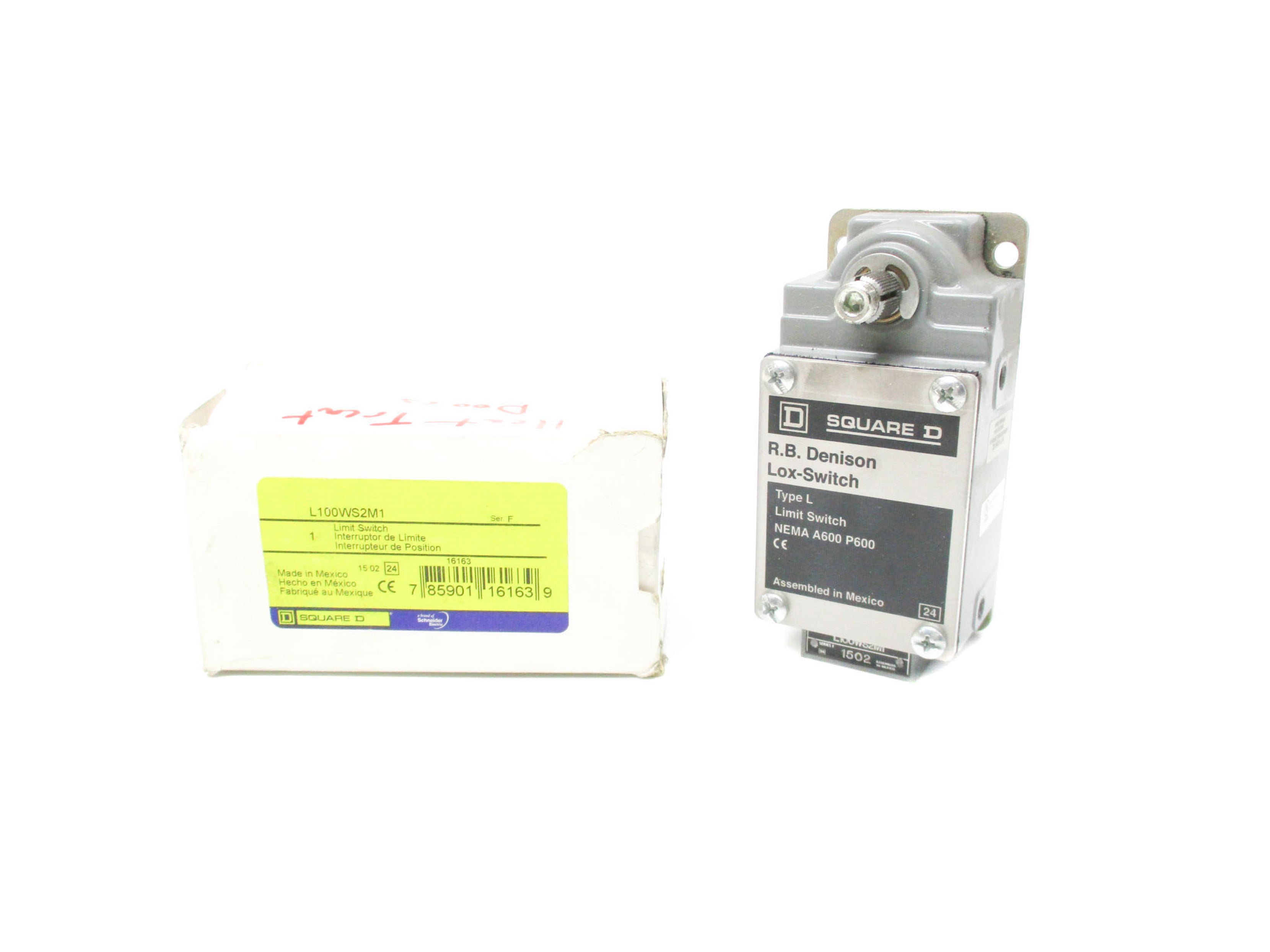 SQUARE D L100WS2M1 SER. F NSMP