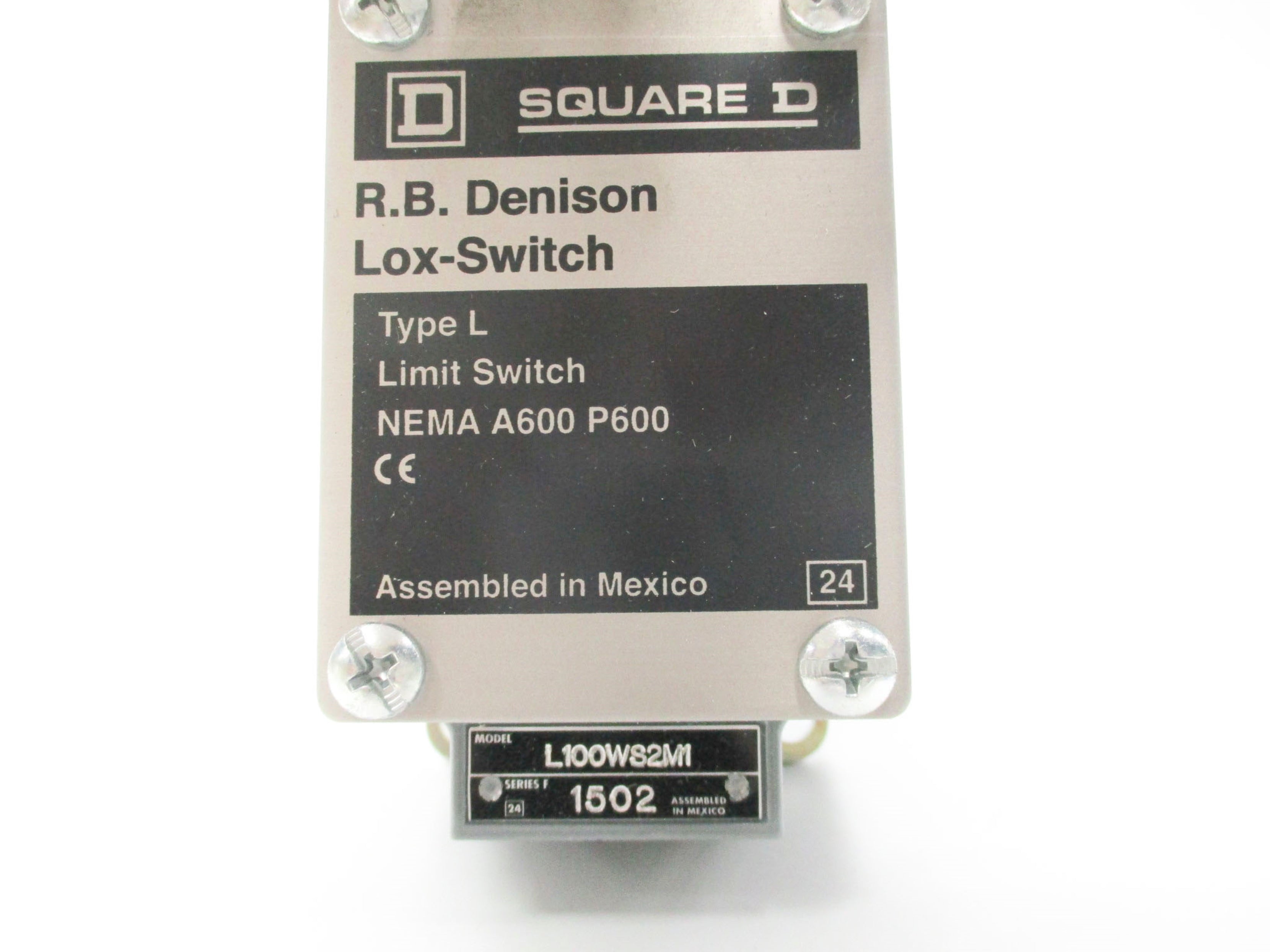 SQUARE D L100WS2M1 SER. F NSMP