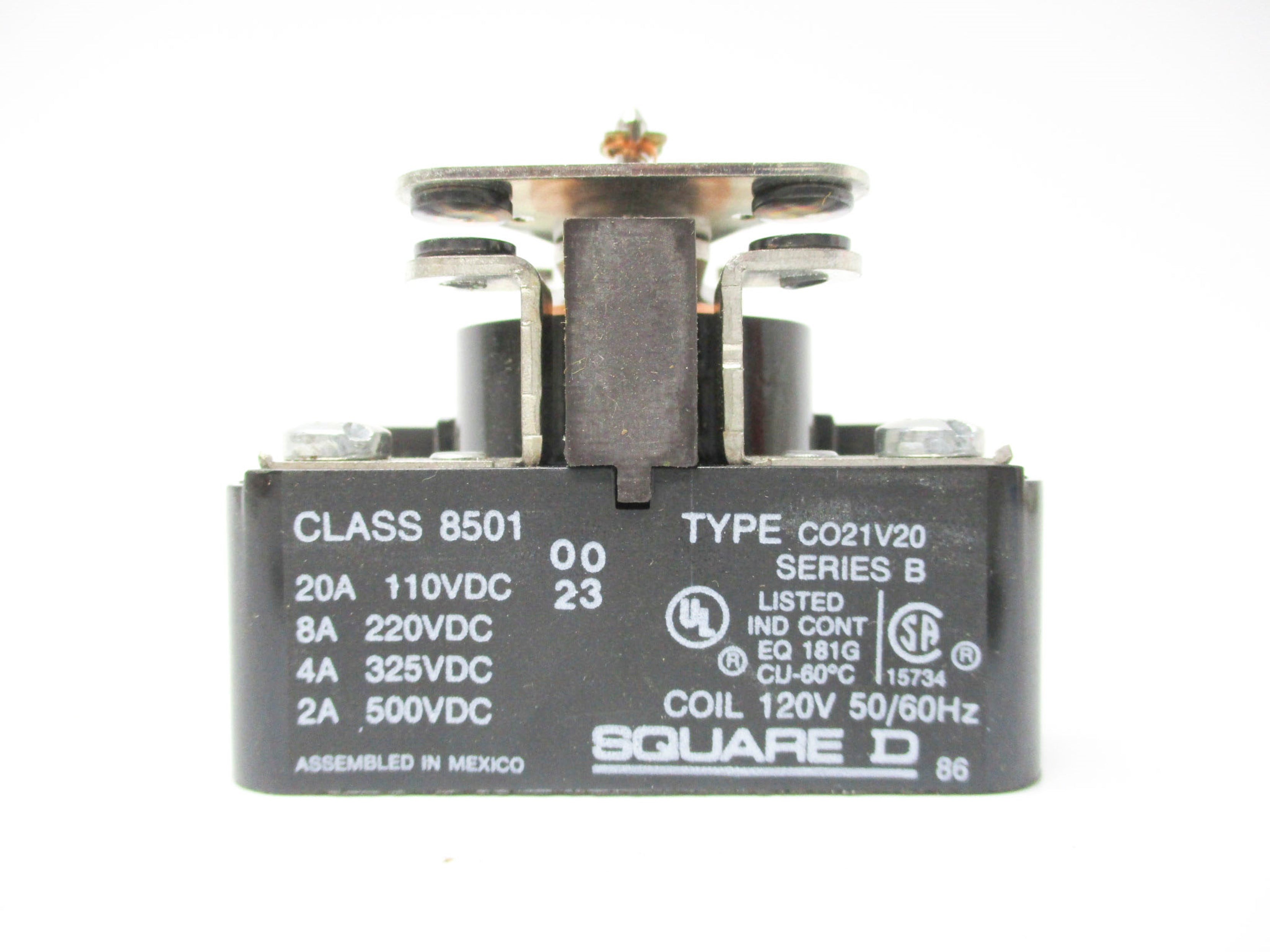 SQUARE D 8501CO21V20 SER. B 120V NSMP