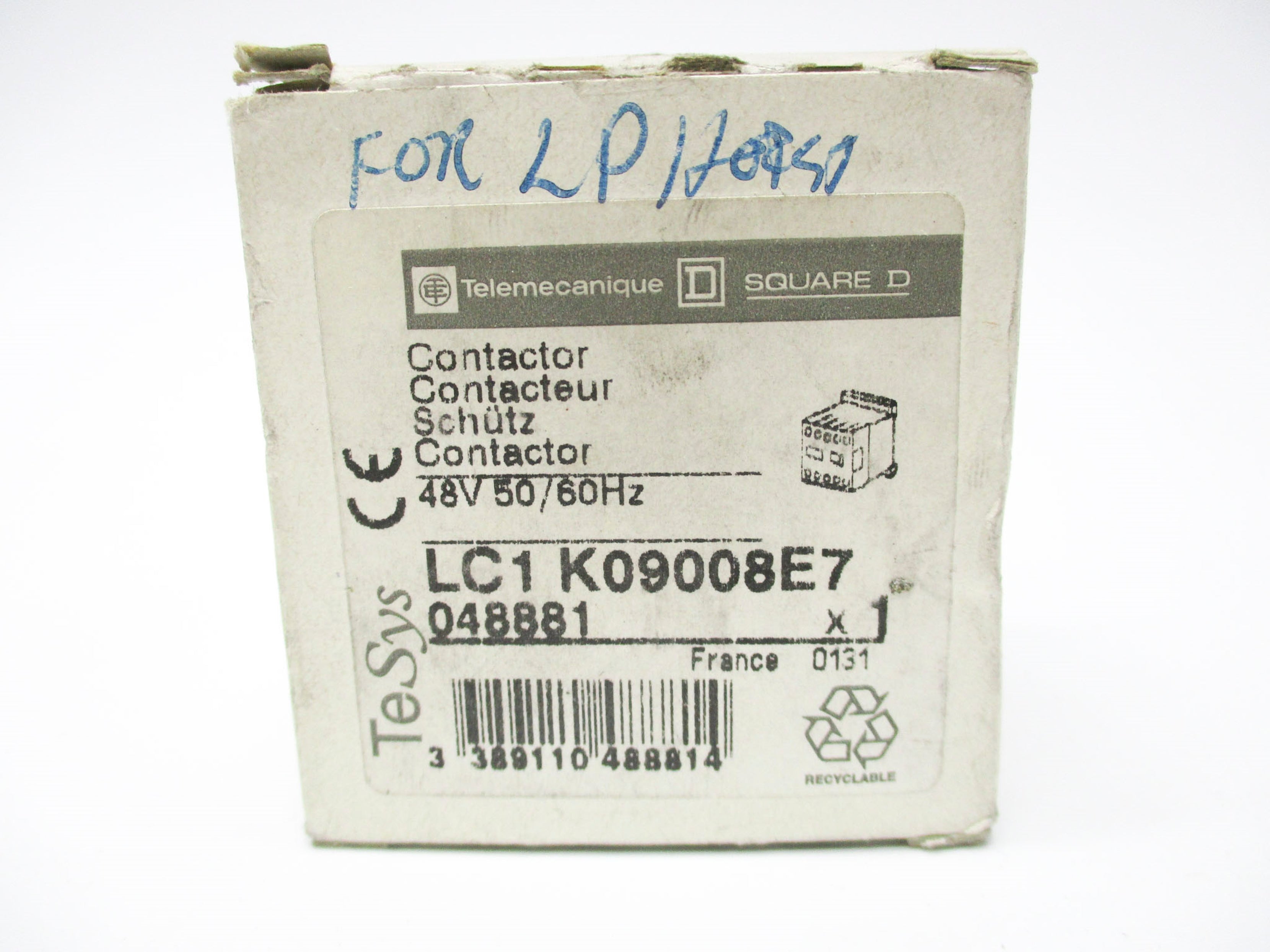TELEMECANIQUE LC1K09008E7 48V NSMP