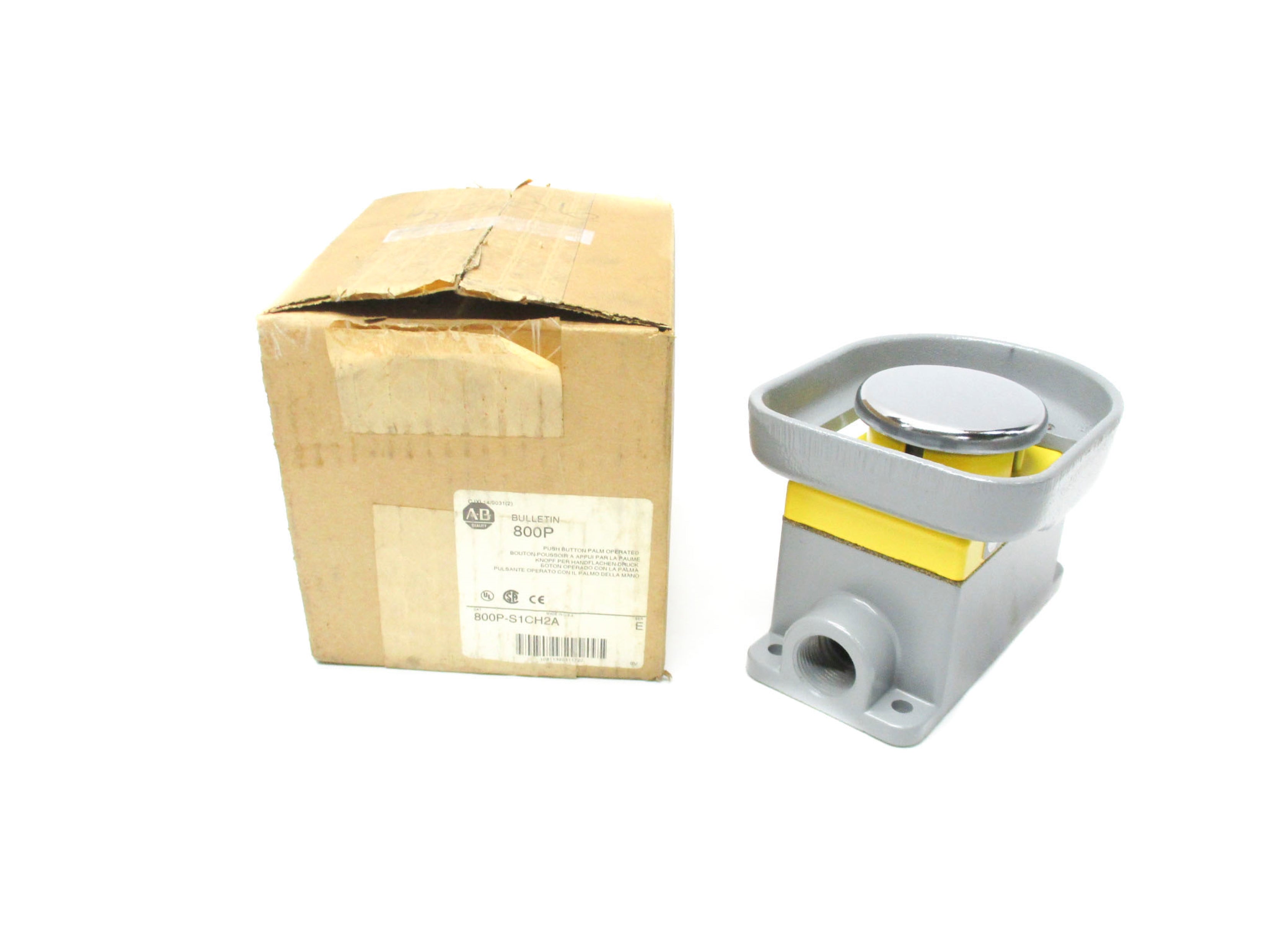ALLEN BRADLEY 800P-S1CH2A SER. E (BR/WH) NSMP