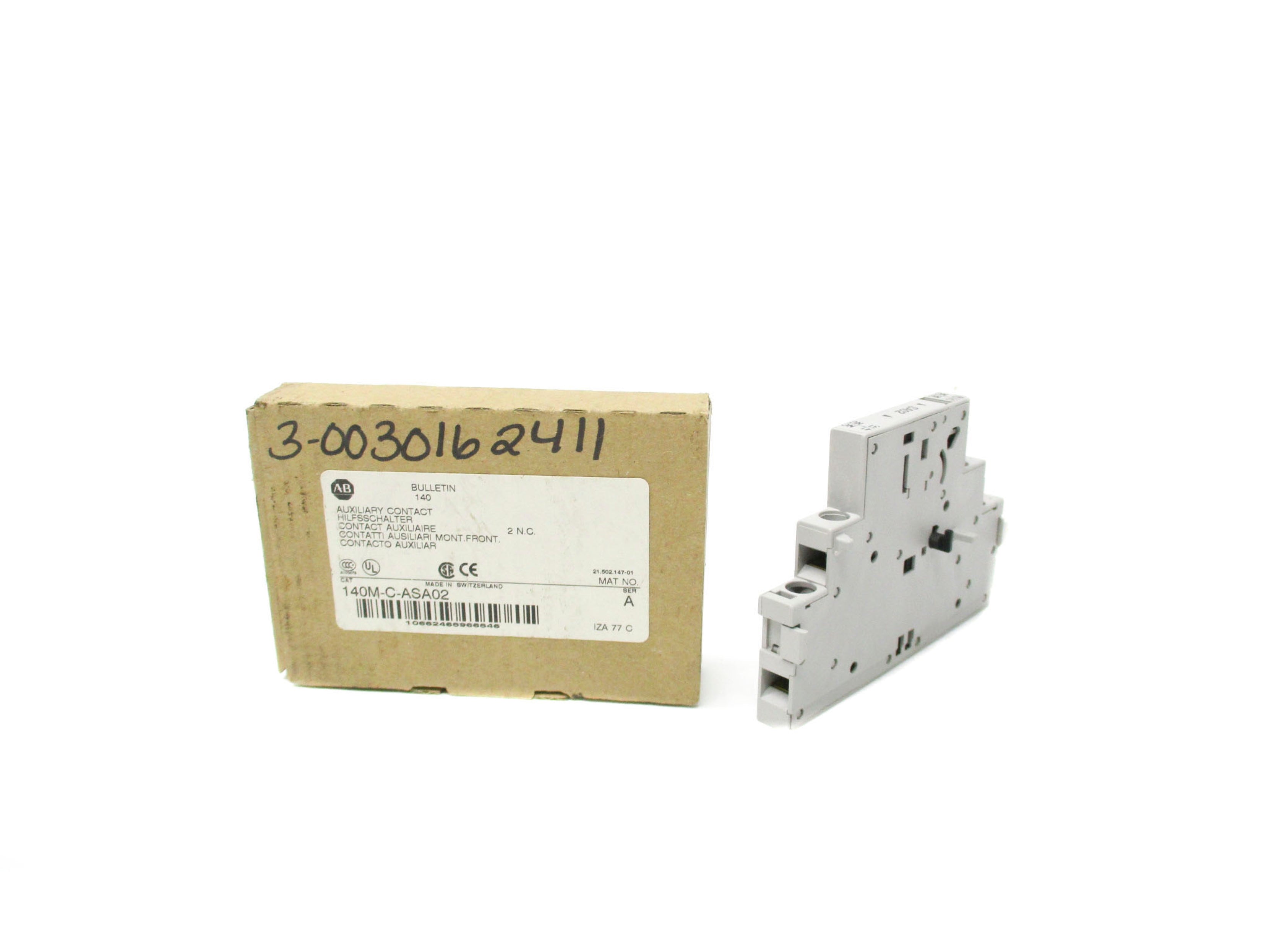 ALLEN BRADLEY 140M-C-ASA02 SER. A (BR/WH) NSMP