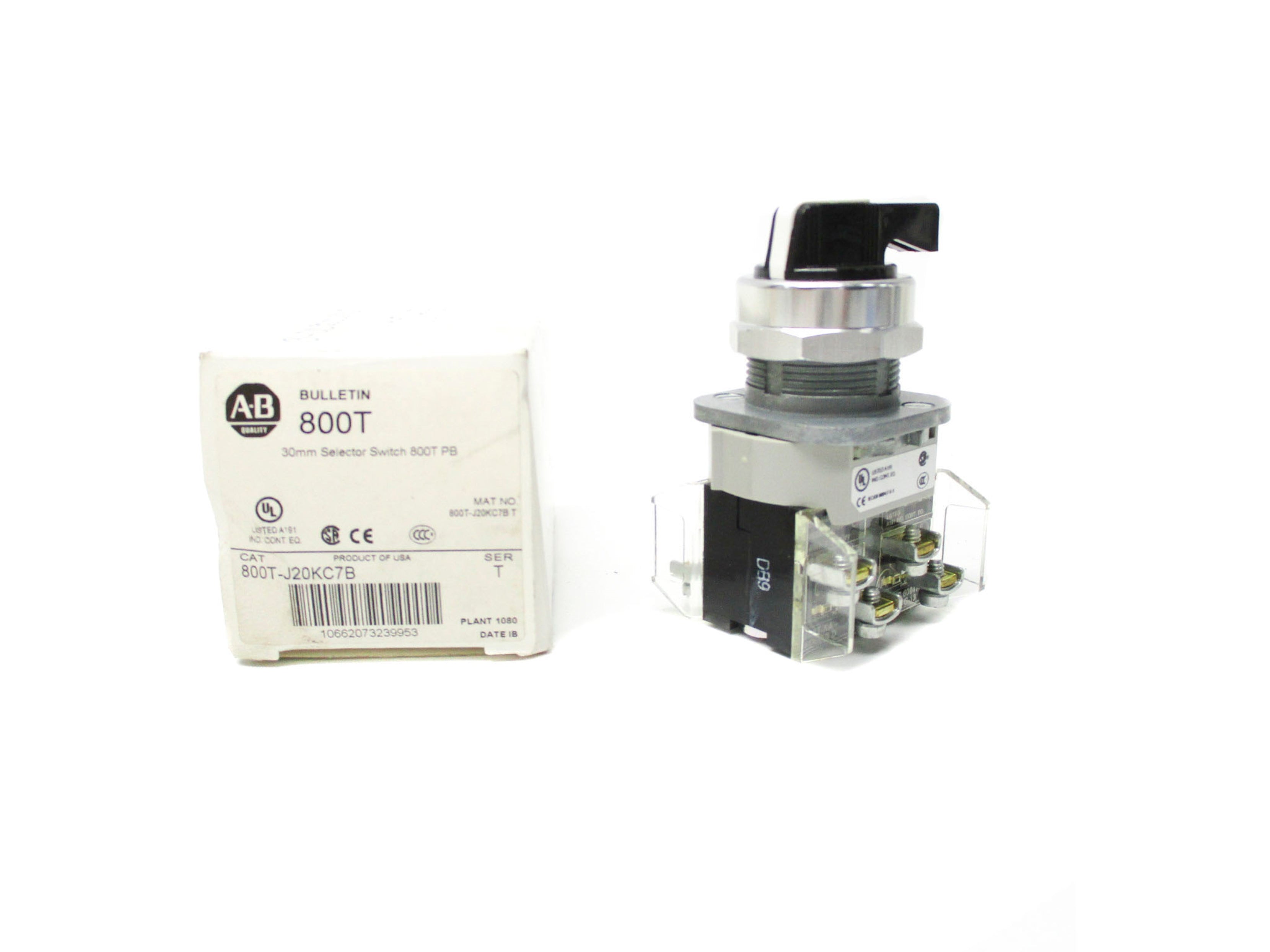 ALLEN BRADLEY 800T-J20KC7B SER. T (WH) NSMP