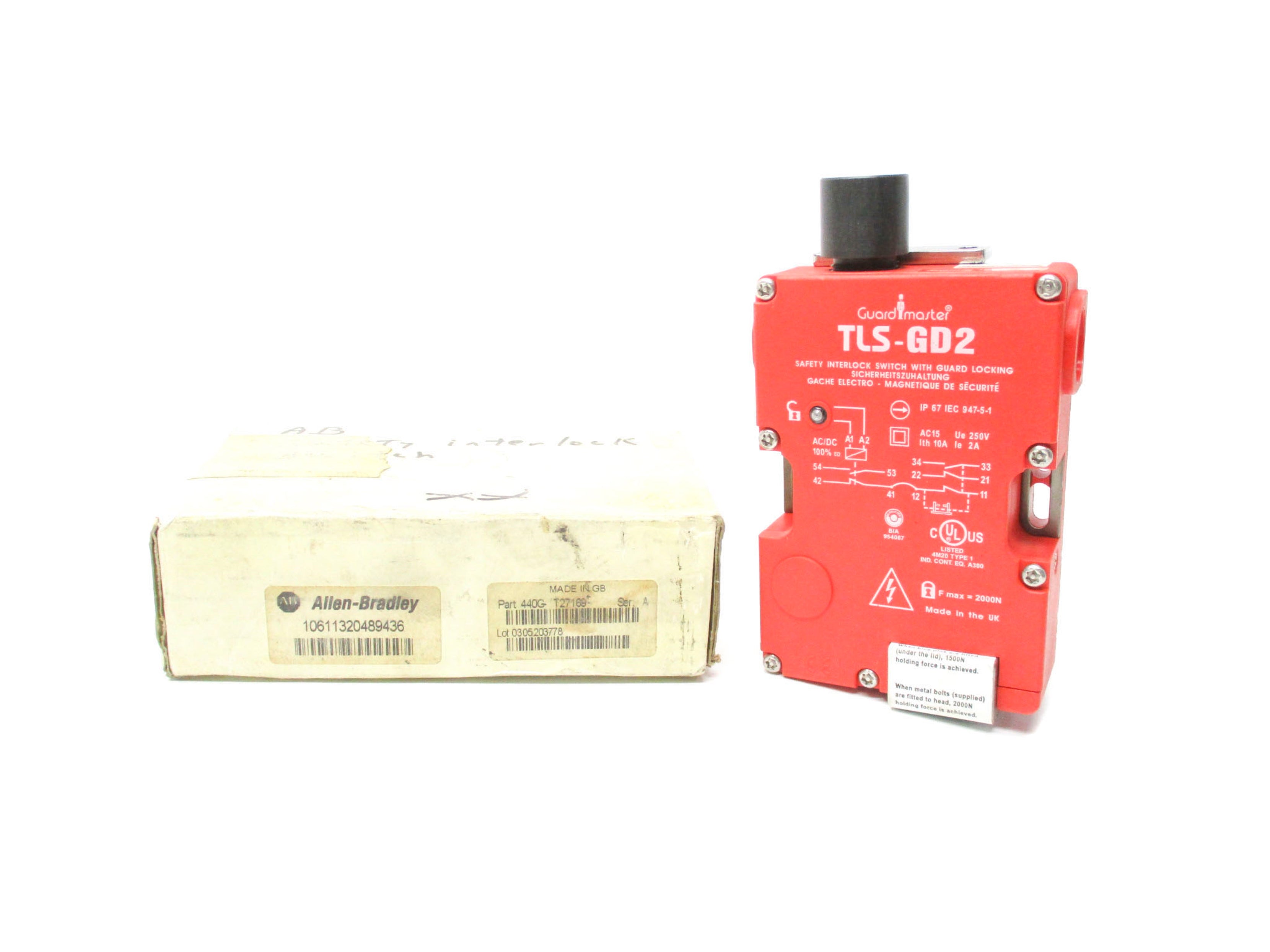 ALLEN BRADLEY 440G-T27169 SER. A (WH) NSMP