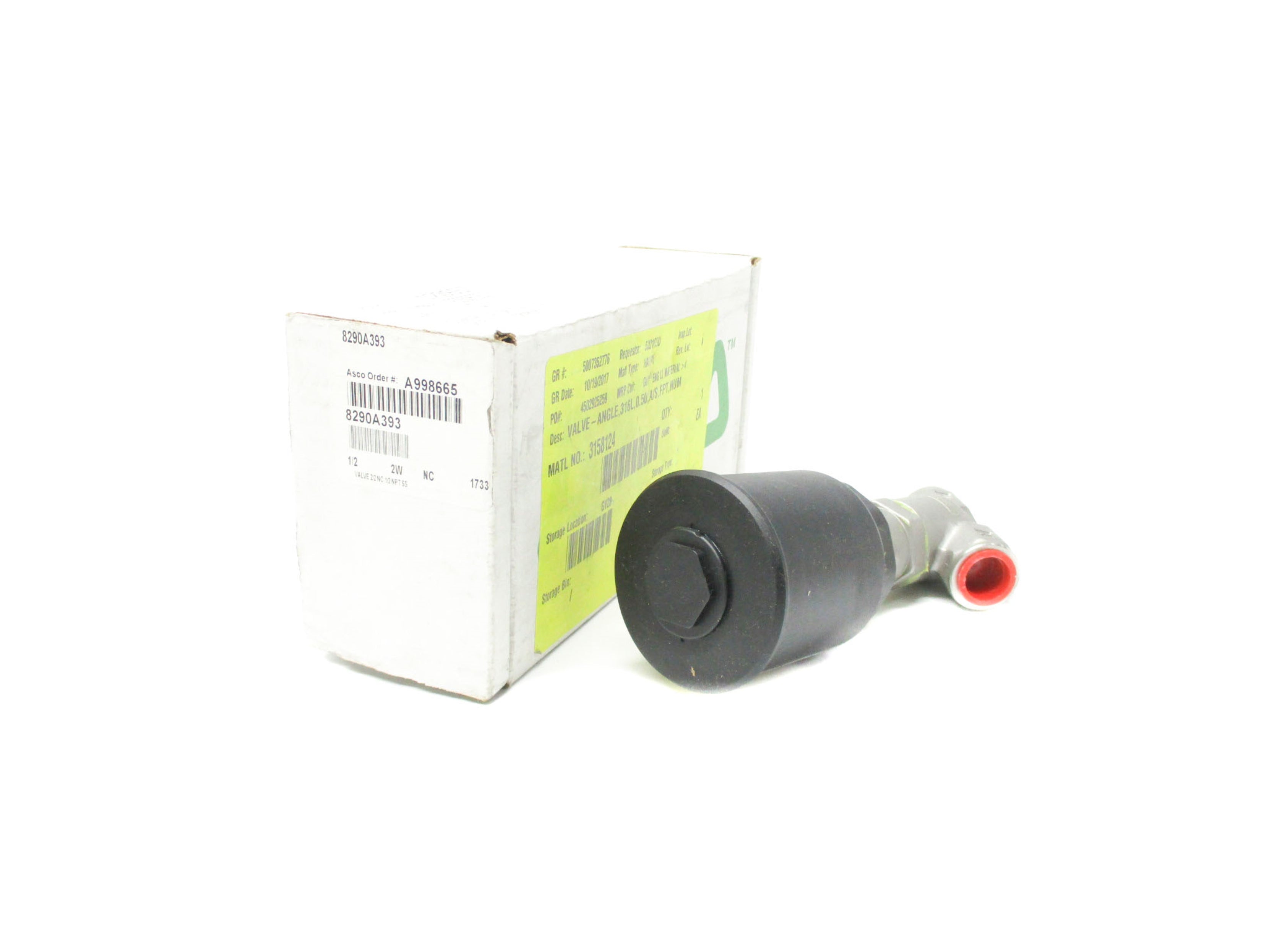 ASCO 8290A393 240PSI NSMP