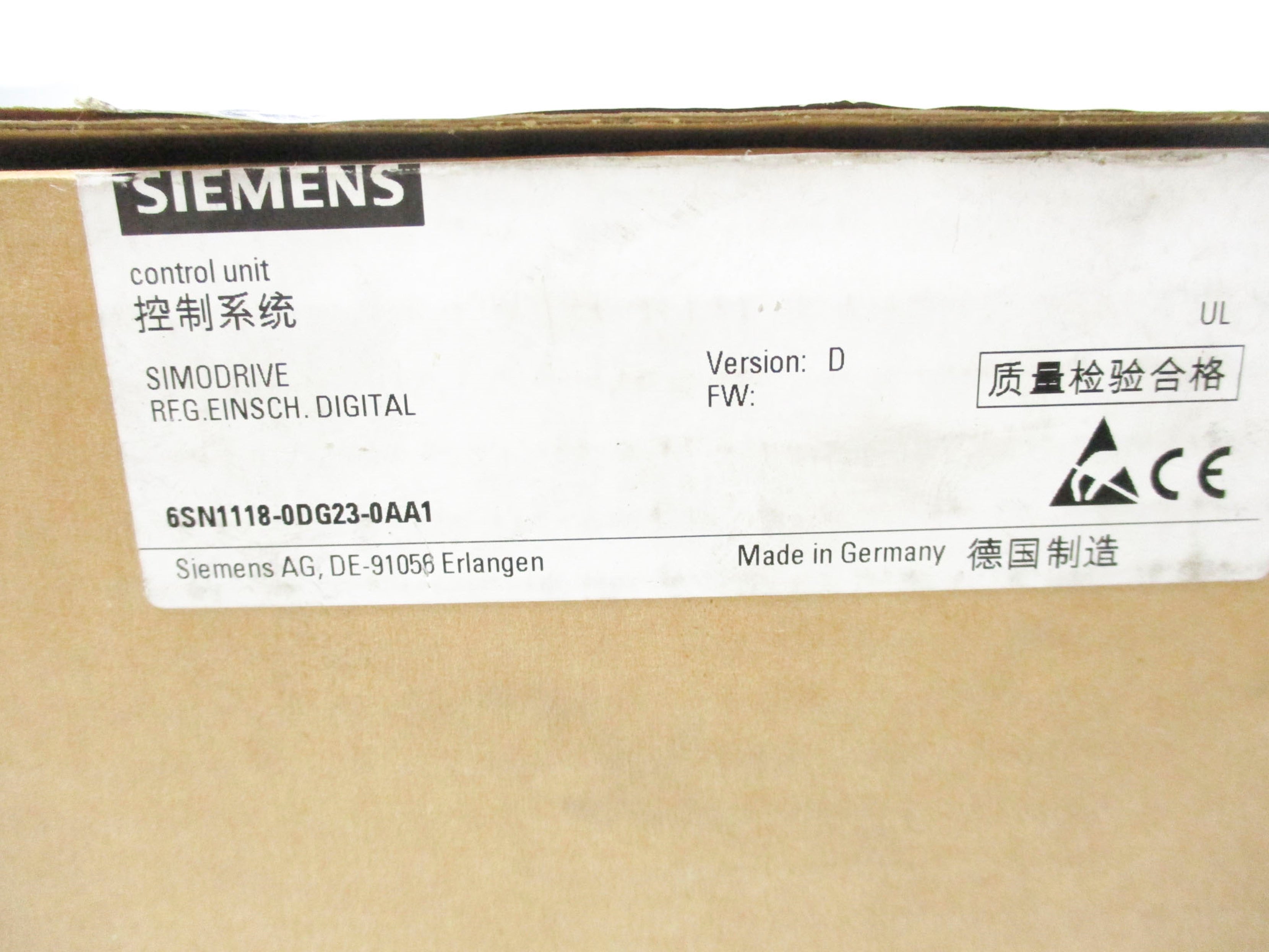SIEMENS 6SN1118-0DG23-0AA1 NSMP