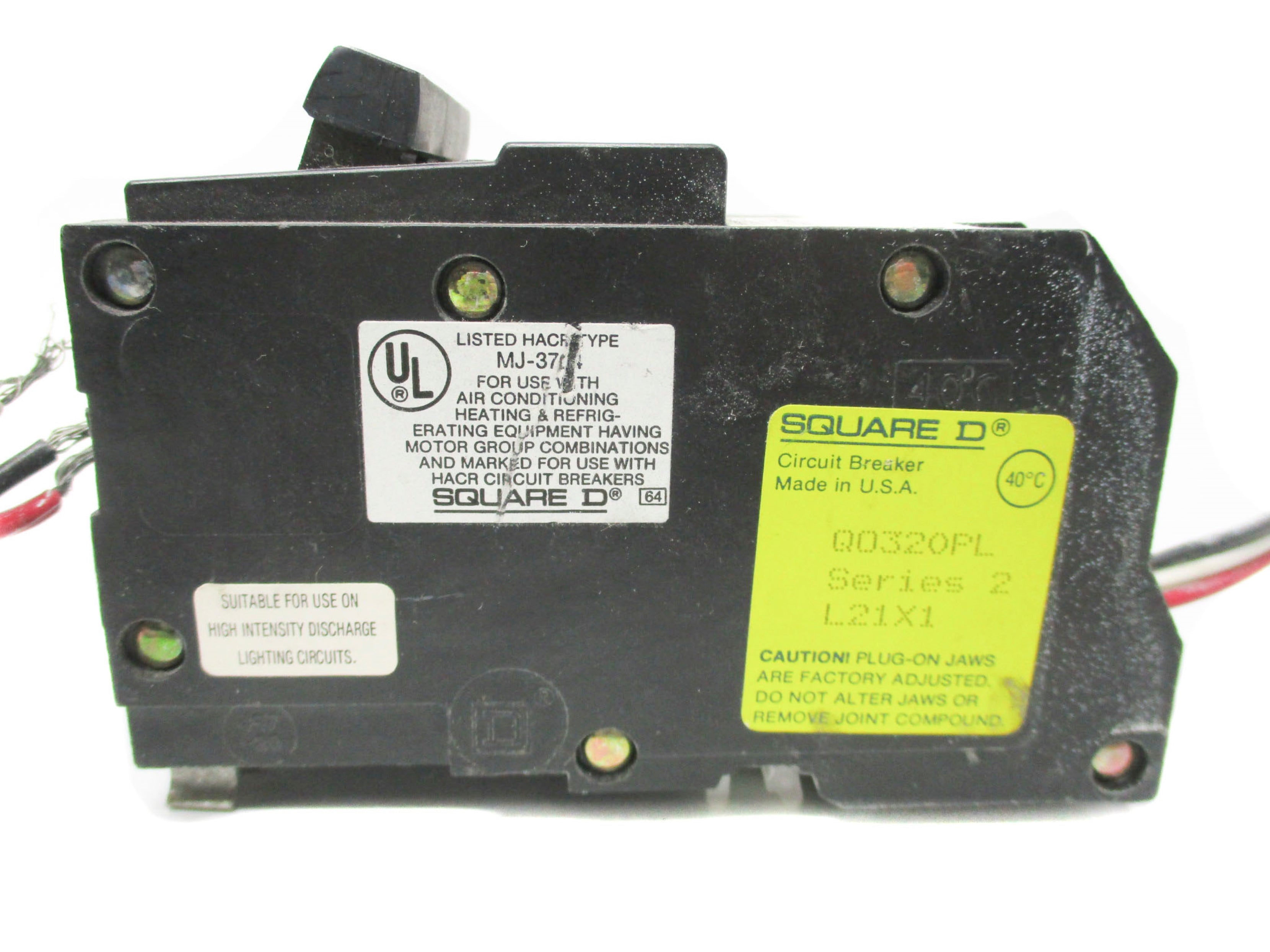 SQUARE D Q0320PL SER. 2 20A 120V UNMP